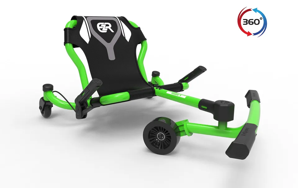 ezyroller-spinner-x-lime-green-360-kinder-fahrzeug image 1