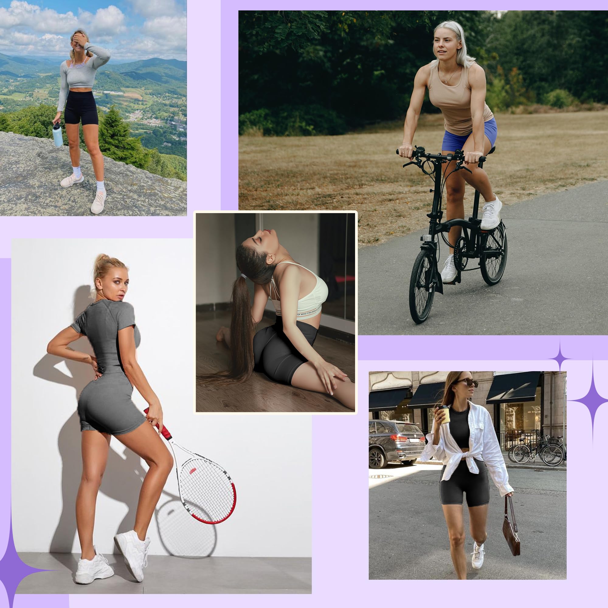 ddobb-gym-shorts-damen-scrunch-butt-high-waist-sportshorts-nahtlos image 2