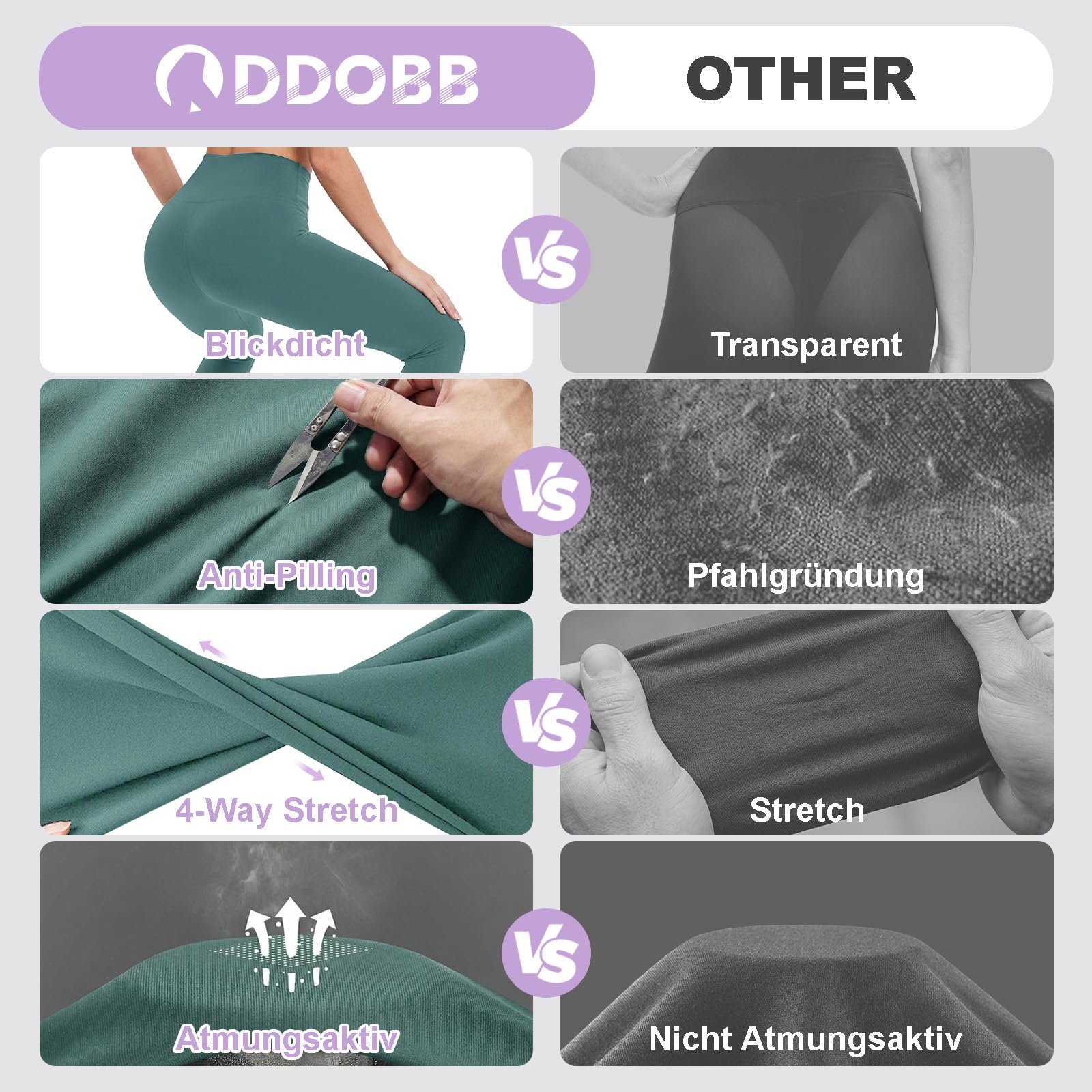 ddobb-capri-leggings-damen-high-waist-3-4-blickdicht image 3