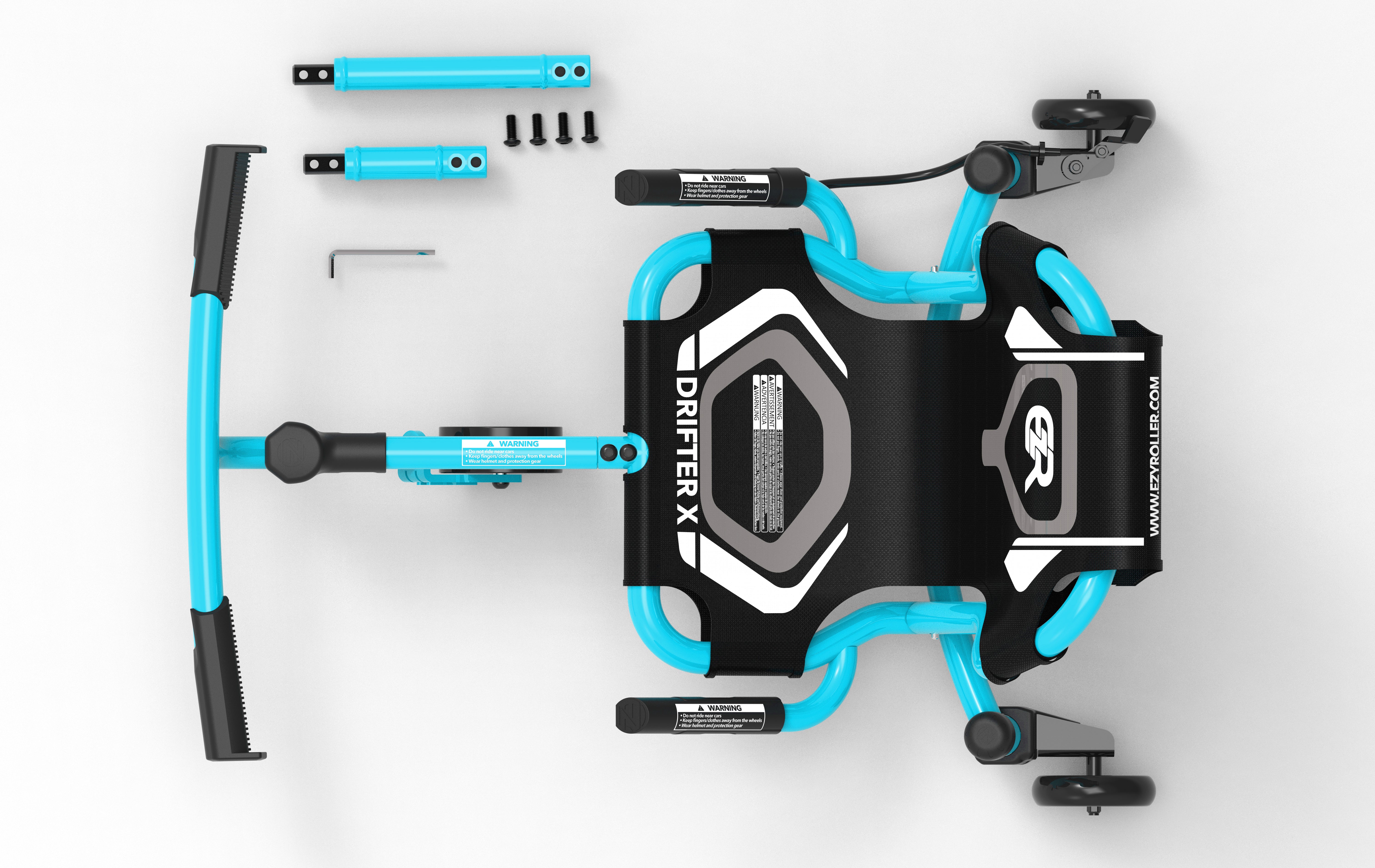 ezyroller-drifter-x-sky-blue-drift-dreirad image 7