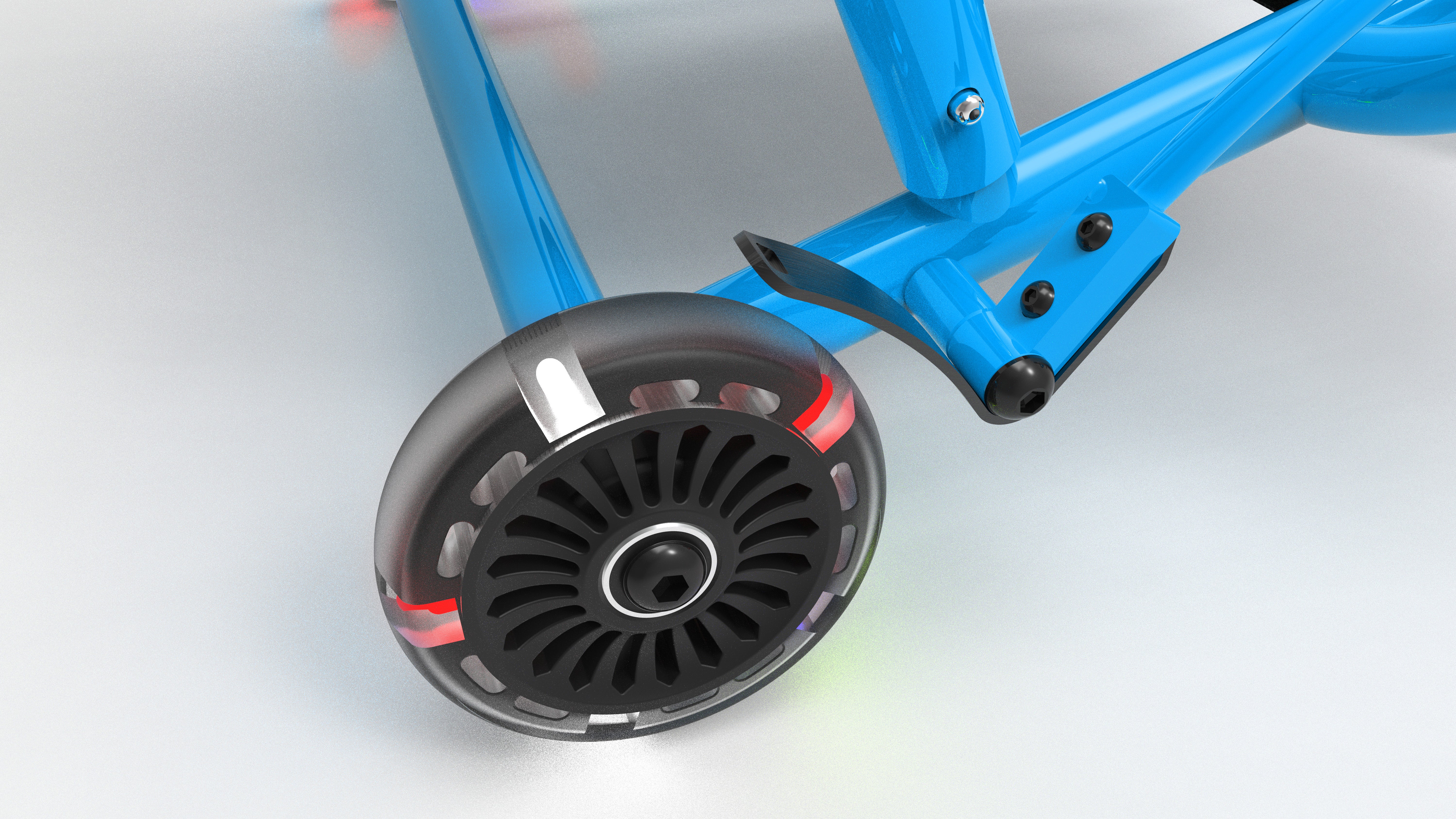 ezyroller-classic-blue-led-limited-edition-dreirad image 2