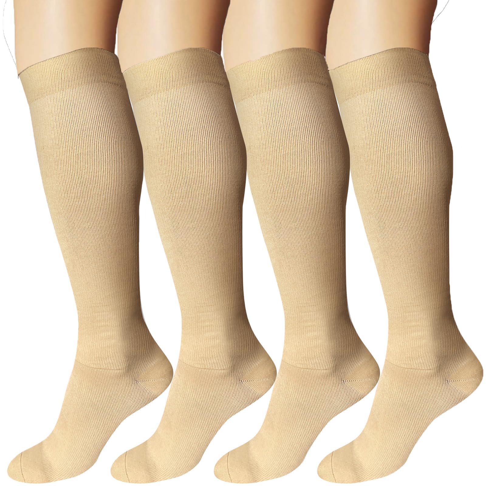 ddobb-kompressionsstr-mpfe-4-paar-st-tzstr-mpfe-f-r-flug-sport-running image 1