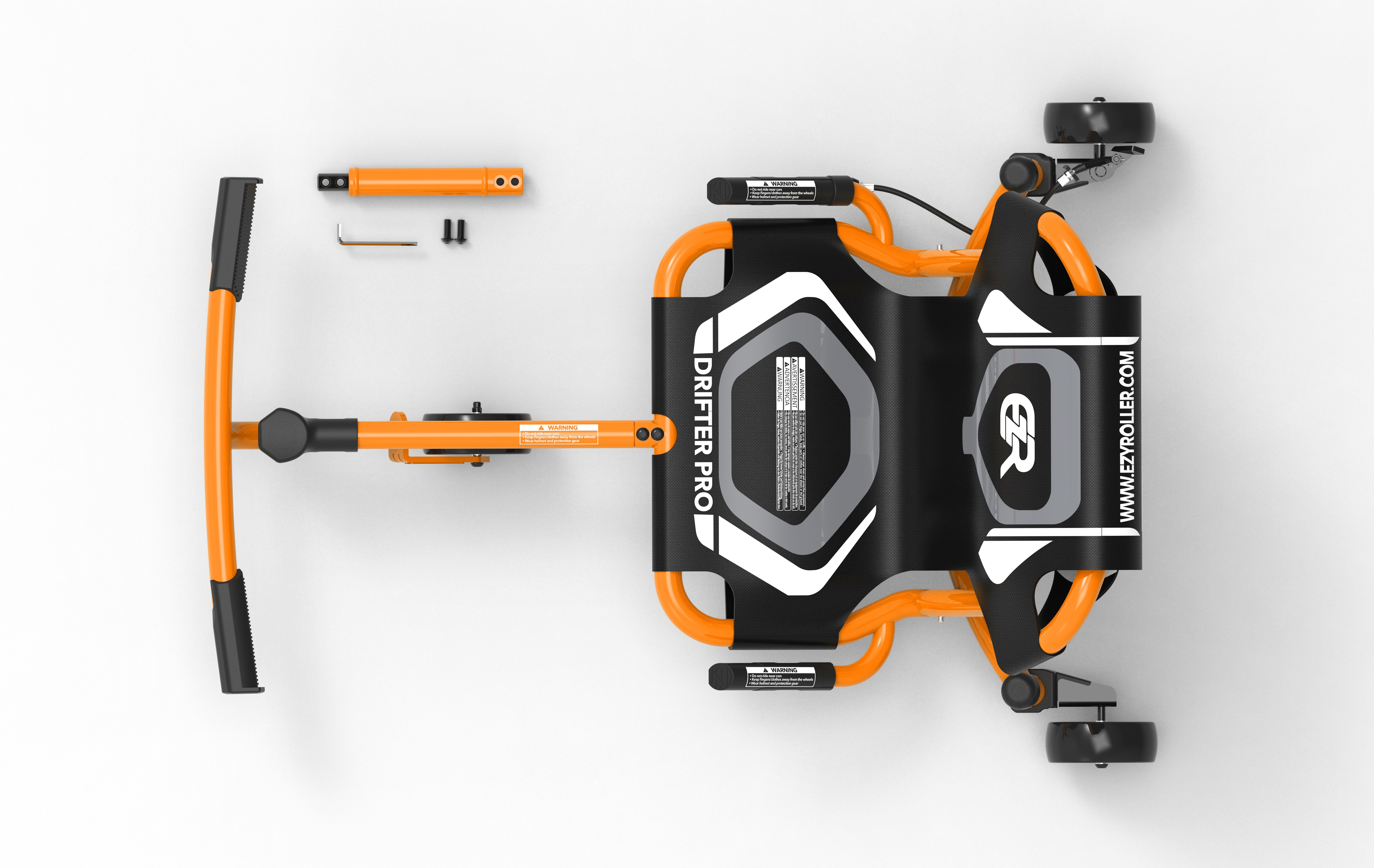 ezyroller-drifter-pro-x-dreirad-gomango-orange image 6
