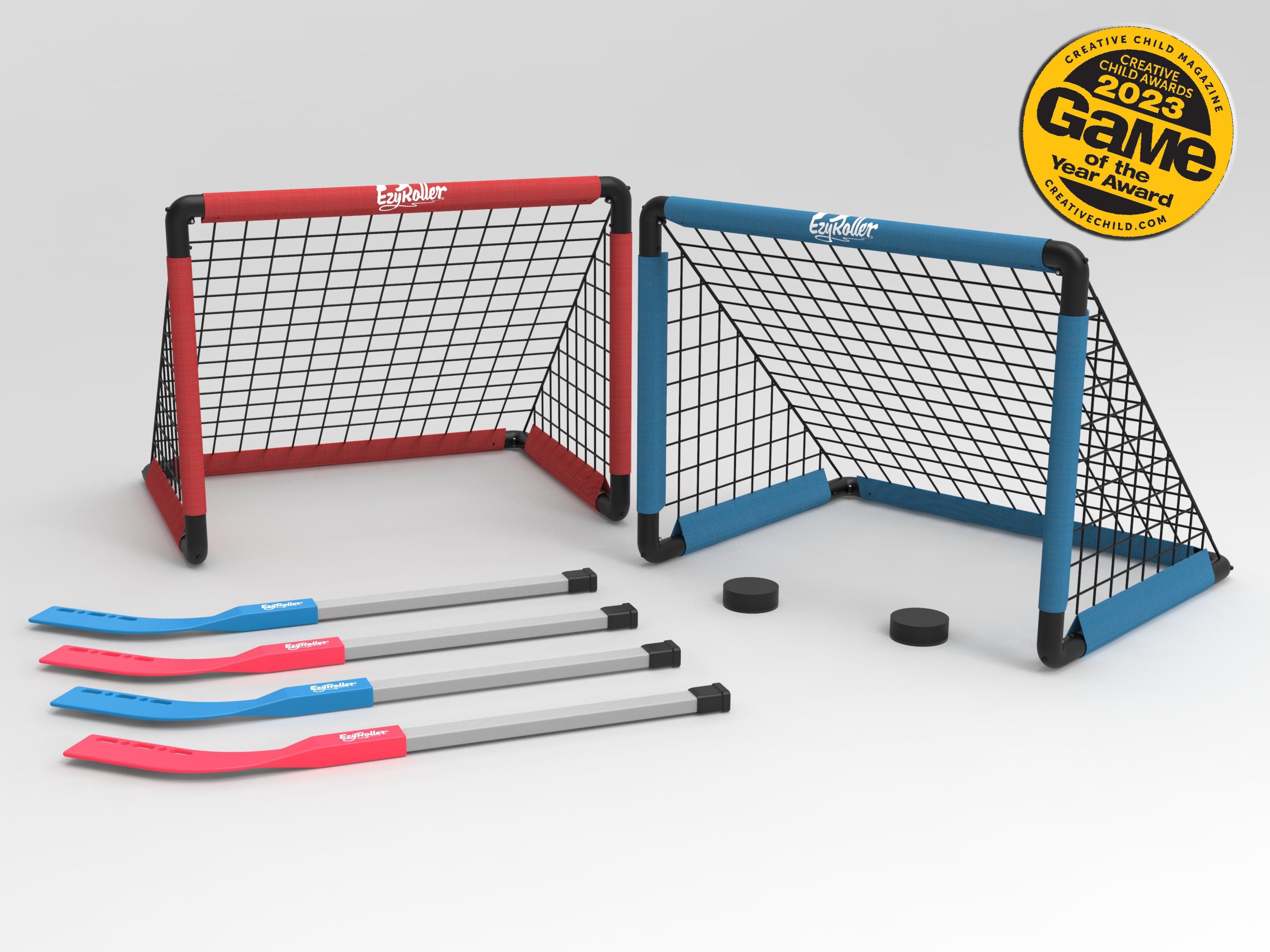 ezyroller-hockey-set-outdoor-spielset-mit-2-toren image 3