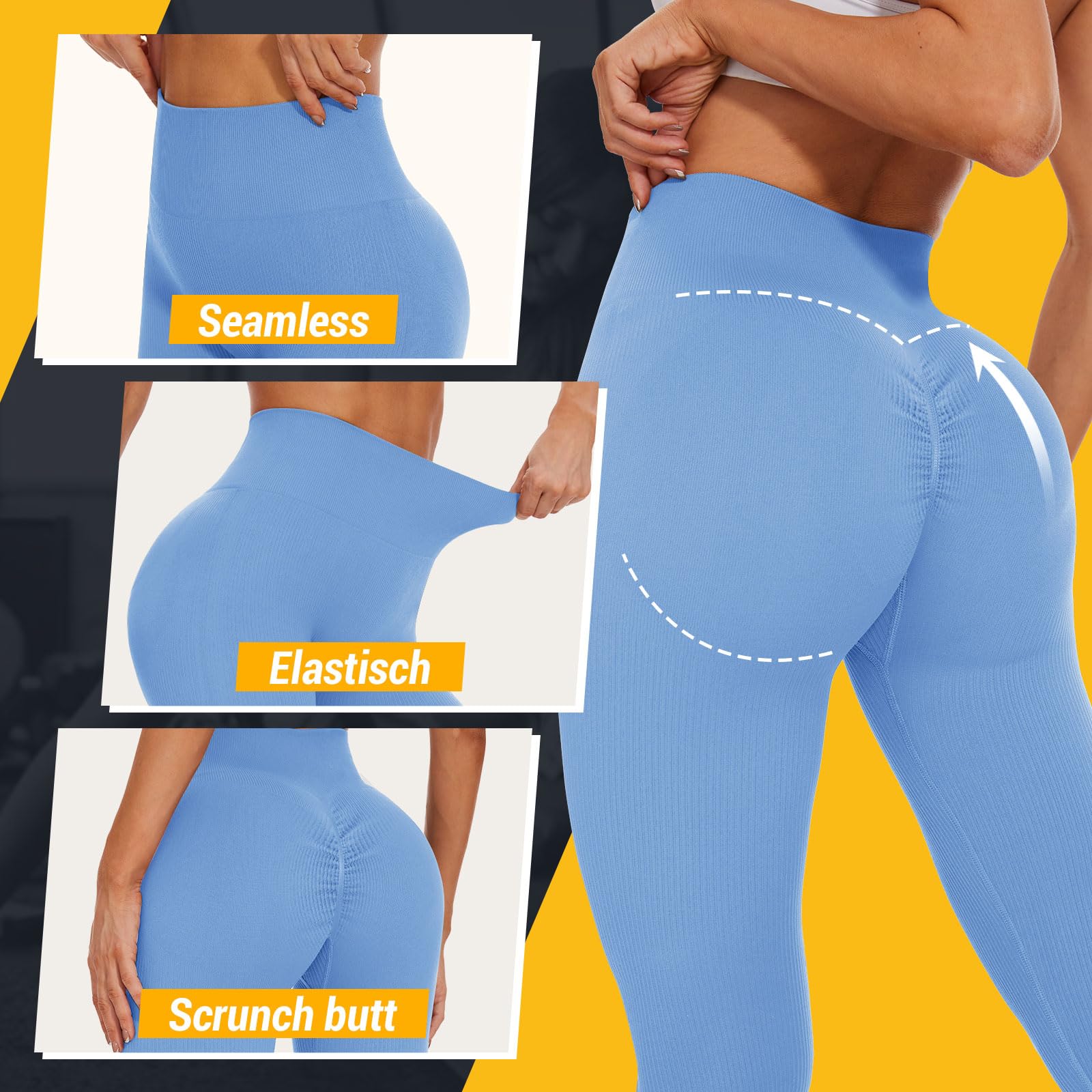 ddobb-scrunch-butt-sport-leggings-high-waist-nahtlos-blau-l-xl image 2