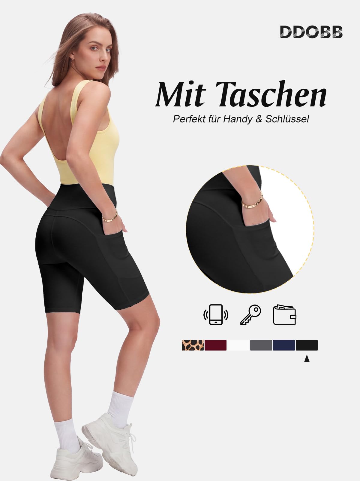 ddobb-radlerhose-damen-high-waist-kurze-sporthose-mit-taschen image 4