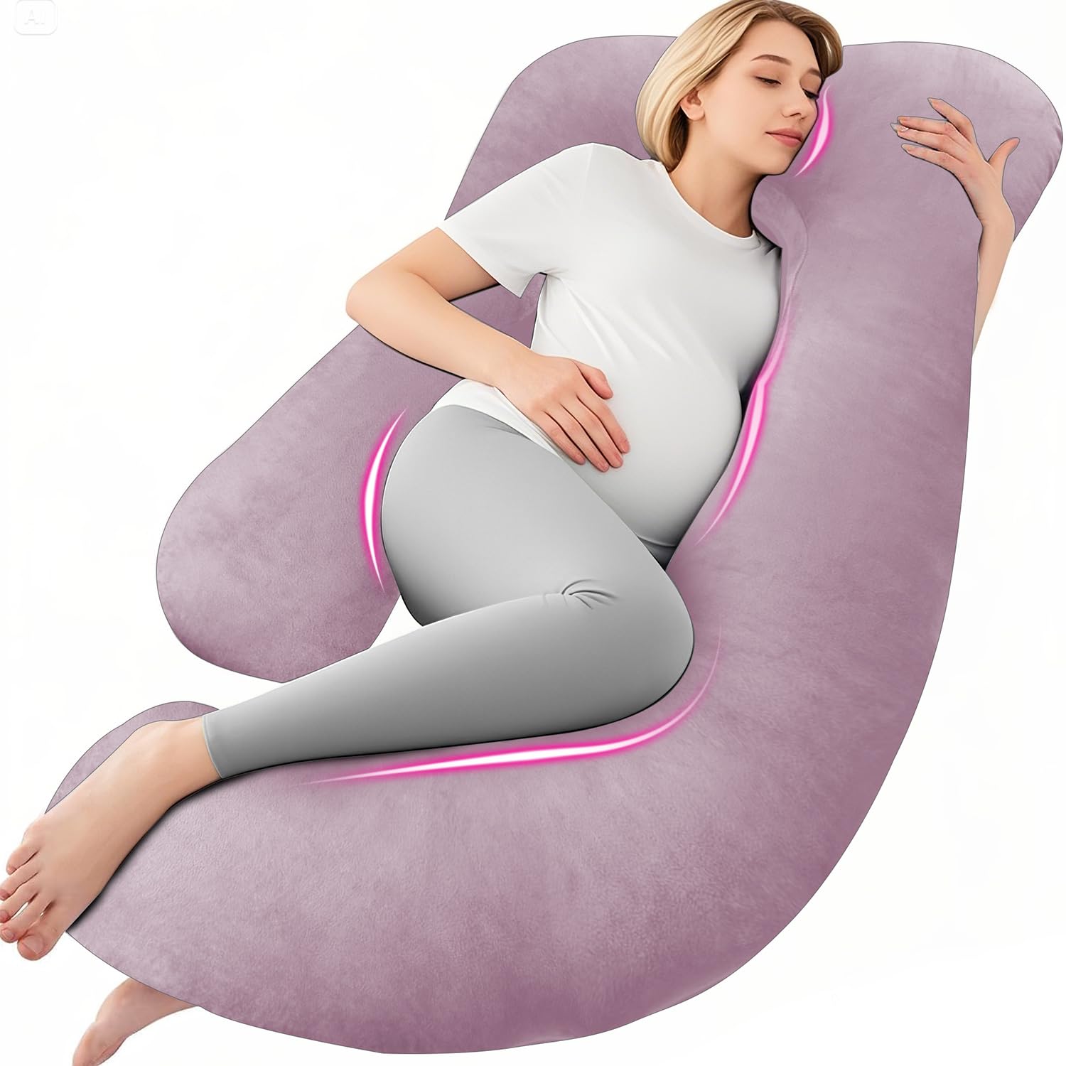 chilling-home-schwangerschaftskissen-j-form-seitenschl-ferkissen-140x70-cm-mit-b image 7