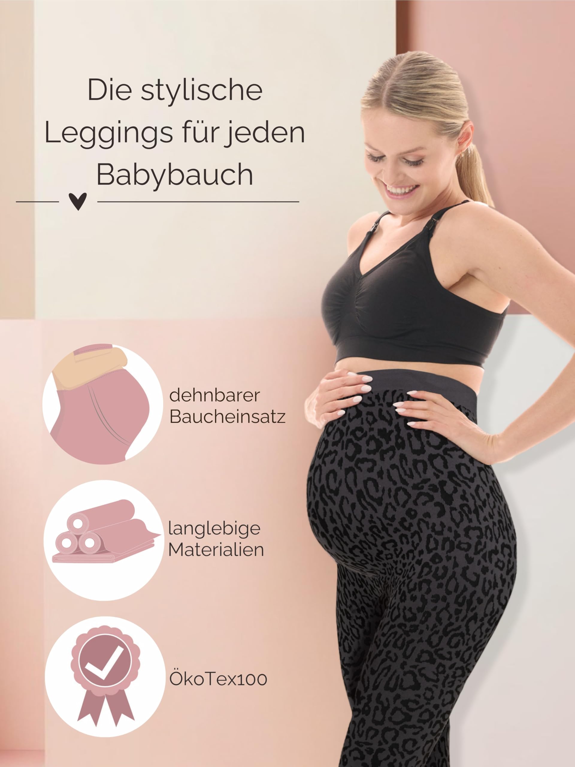herzmutter-umstandsleggings-leo-print-1950-high-waist-blickdicht image 3
