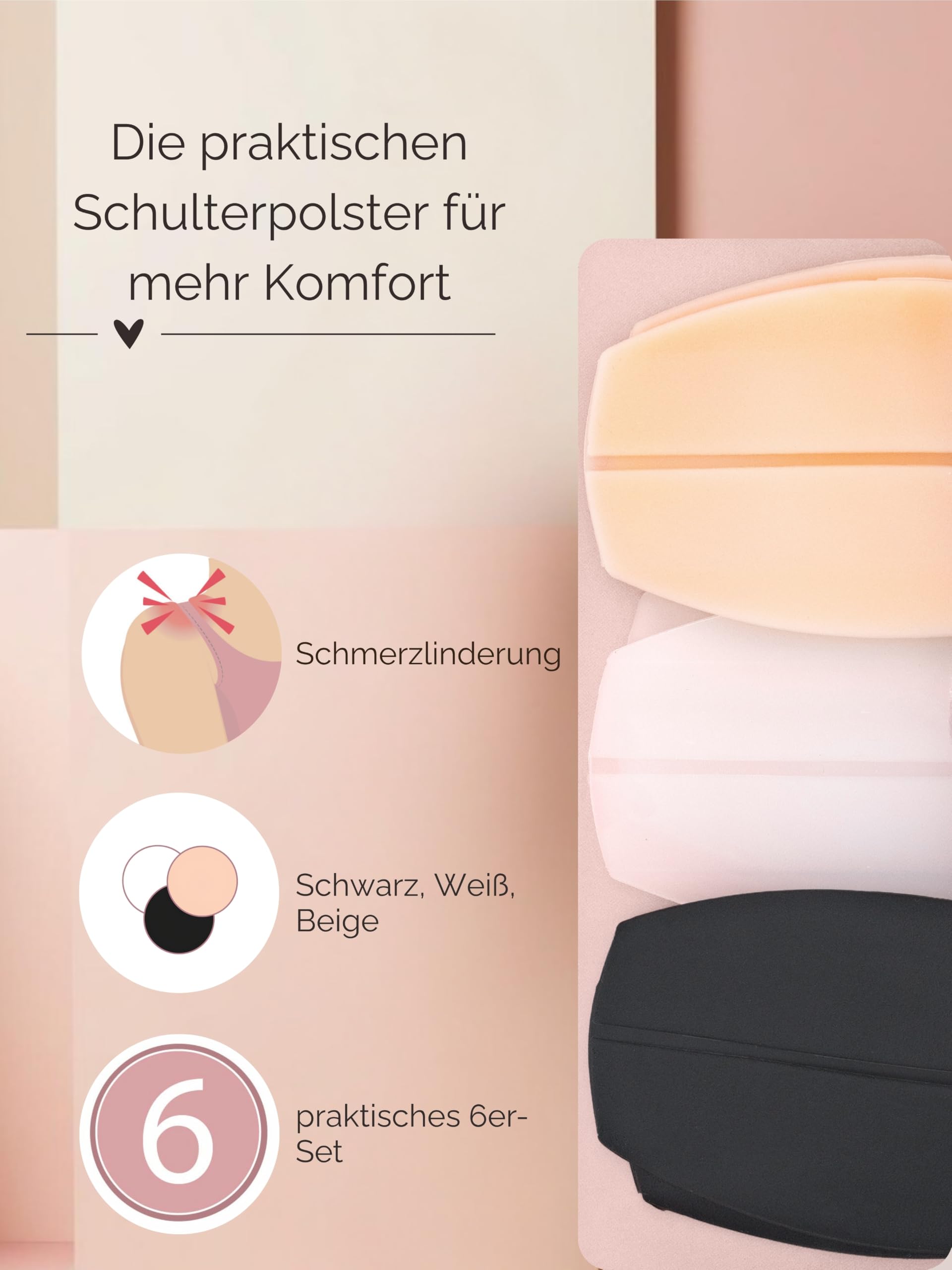 herzmutter-bh-schulterpolster-silikon-tr-gerpolster-6er-set-9300 image 3