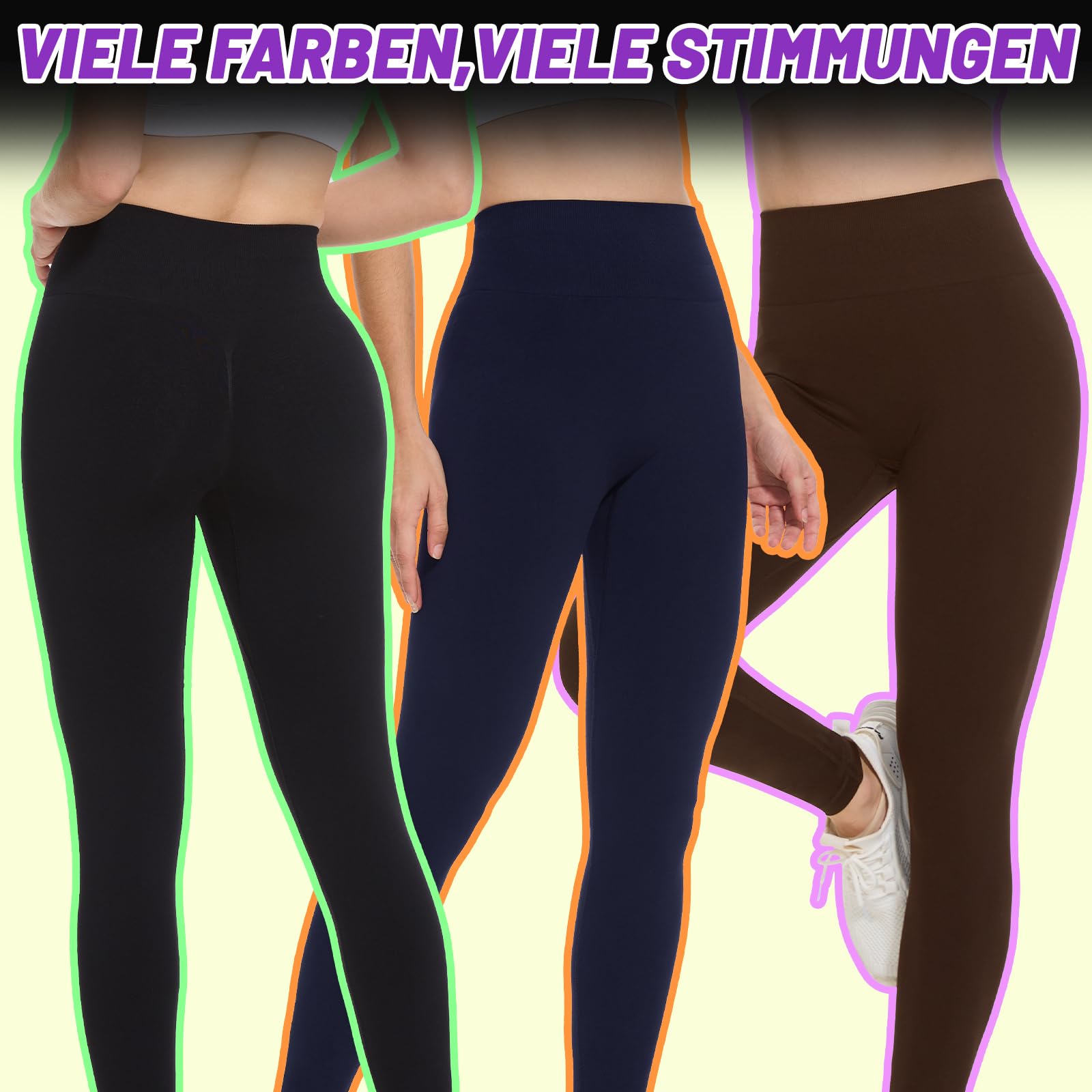 ddobb-scrunch-butt-leggings-damen-high-waist-push-up-yogahose image 4