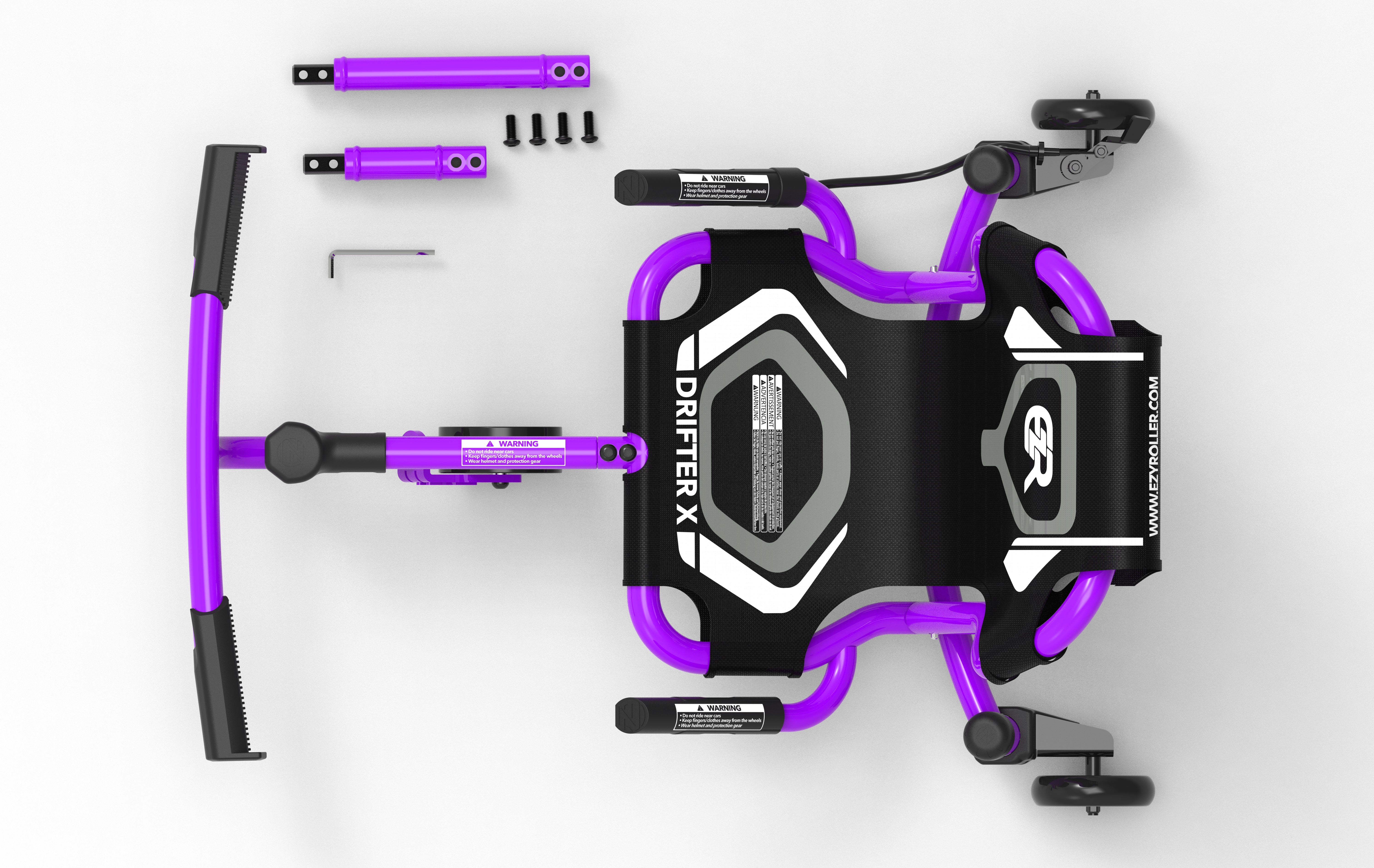 ezyroller-drifter-x-royal-purple-drift-dreirad image 6