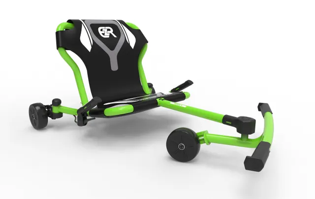 ezyroller-drifter-pro-x-lime-green-drift-kart-xl image 1