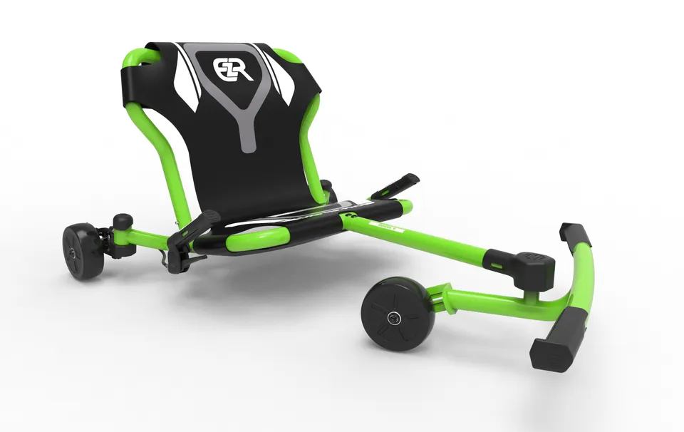 ezyroller-drifter-pro-x-lime-green-drift-kart-xl image 1