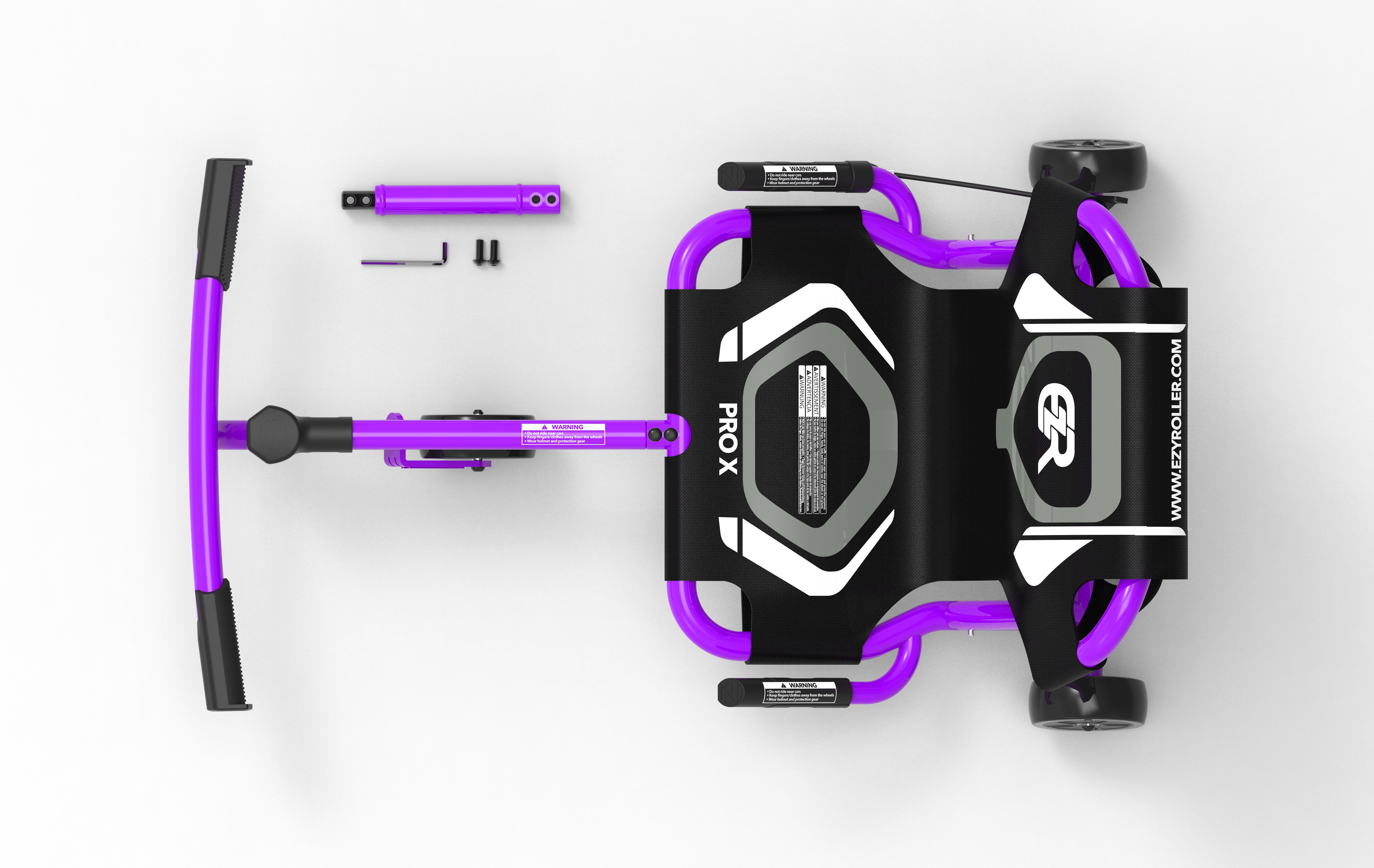 ezyroller-pro-x-royal-purple-dreirad-f-r-teens-erwachsene image 3