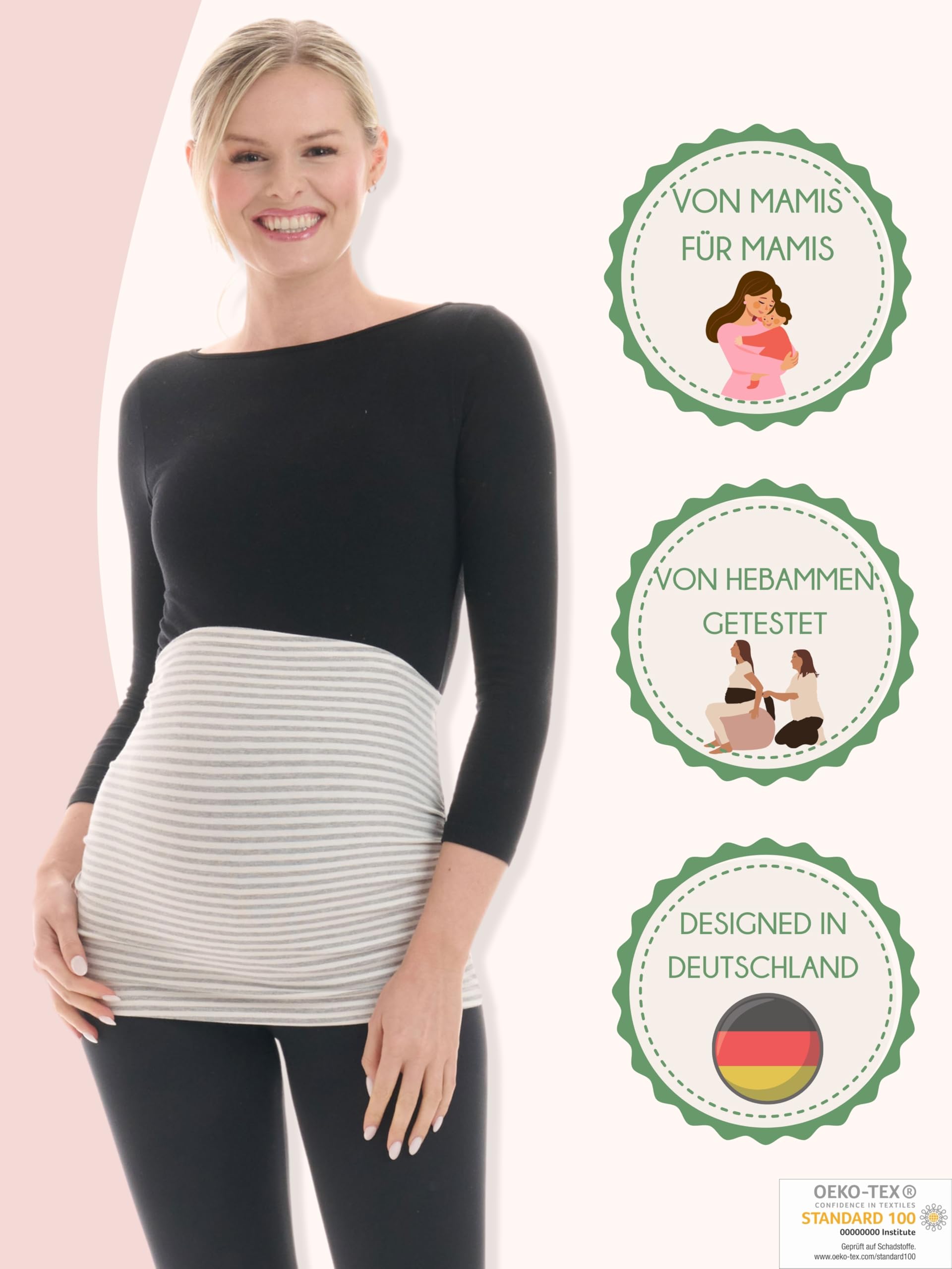 herzmutter-bauchband-6000-schwangerschaft-baumwolle-r-ckenw-rmer-2er-set-3 image 2