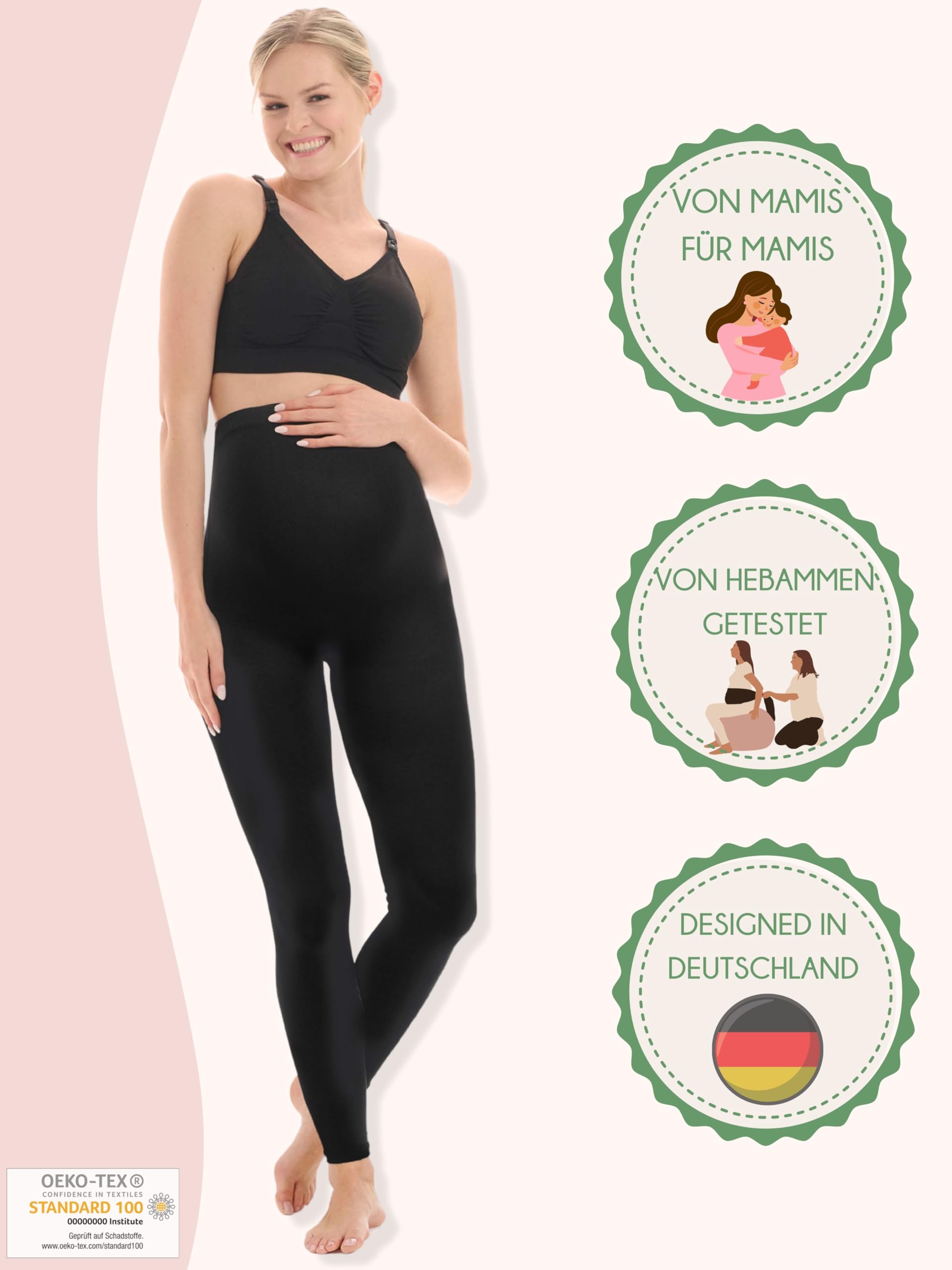 herzmutter-umstandsleggings-1900-high-waist-oekotex-blickdicht image 2