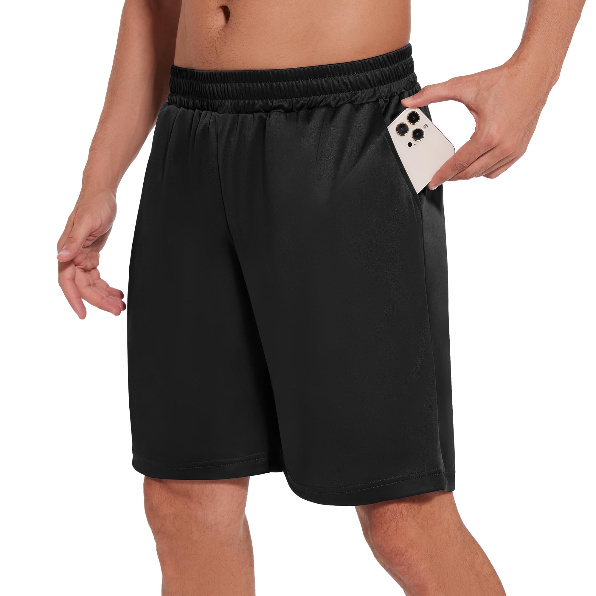 ddobb-sporthose-herren-kurz-sportshorts-95-polyester-5-elastan image 1