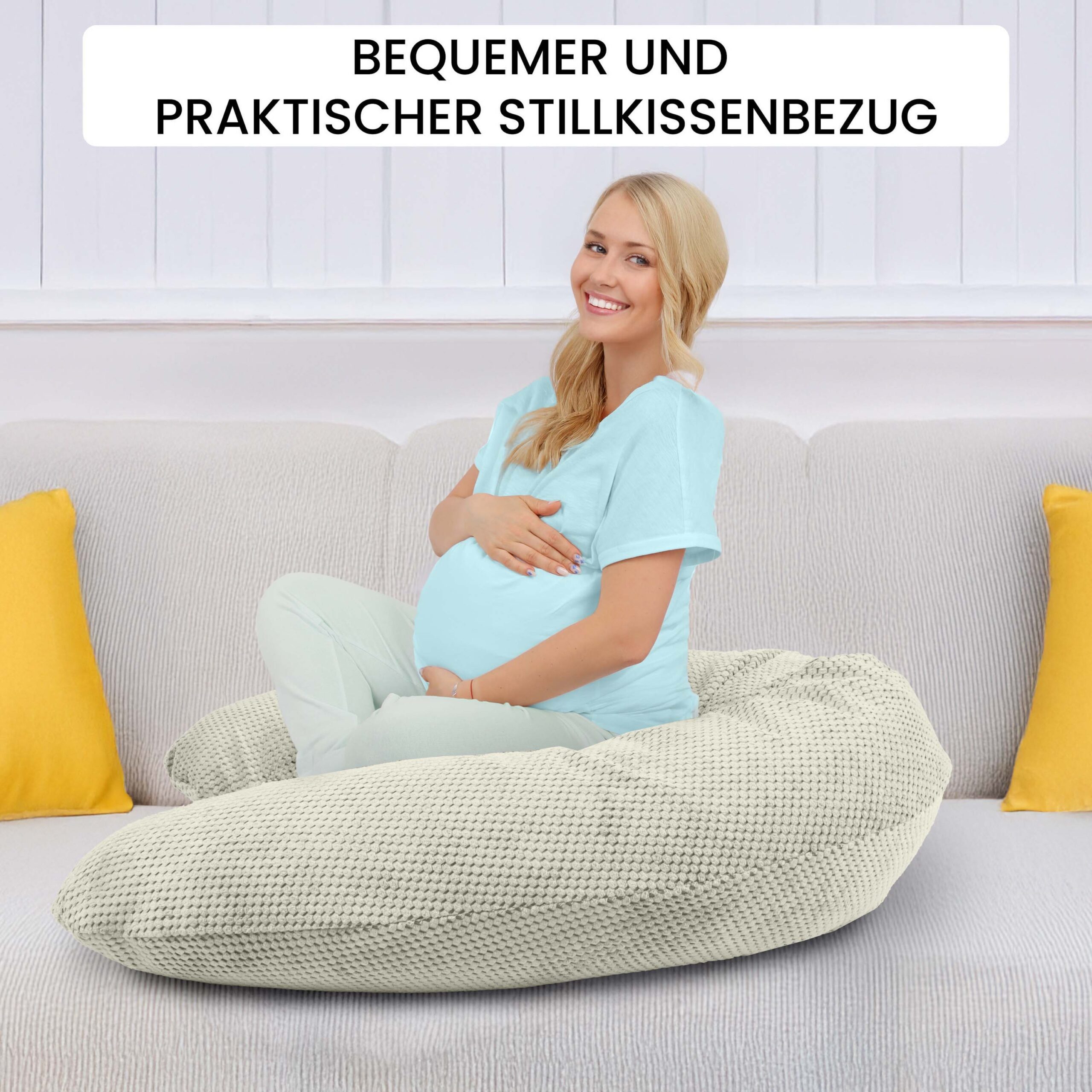 amilian-stillkissenbezug-170-cm-ersatzbezug-f-r-u-c-form-mit-rei-verschluss image 2