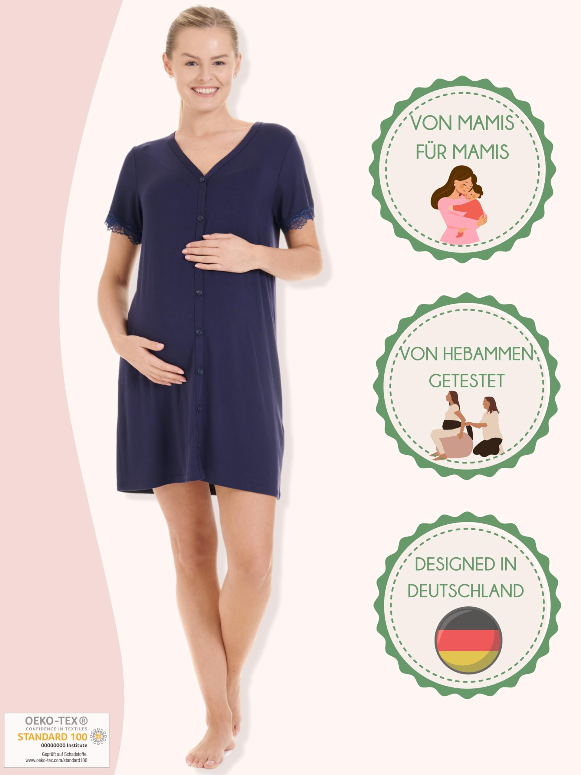 herzmutter-nachthemd-wochenbett-2850-still-nachthemd-mit-knopfleiste-2 image 2