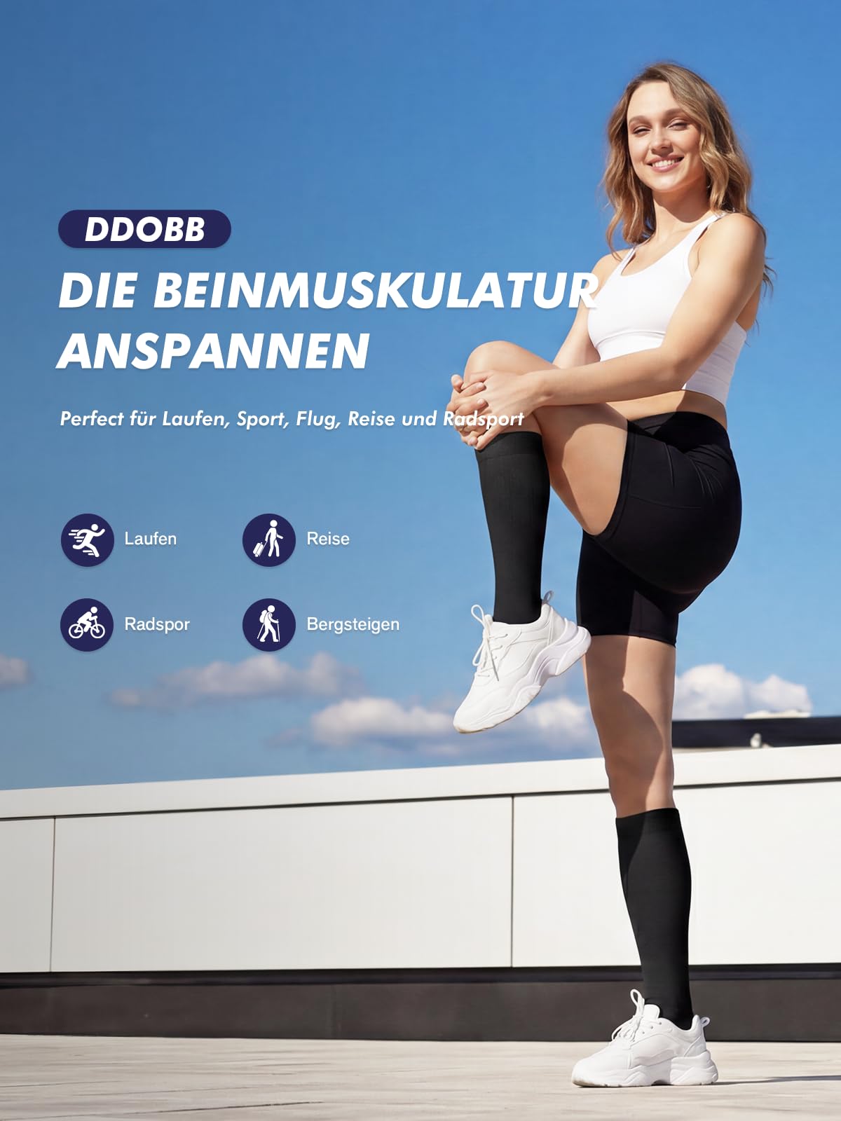 ddobb-kompressionsstr-mpfe-4-paar-st-tzstr-mpfe-f-r-flug-sport-running-2 image 2