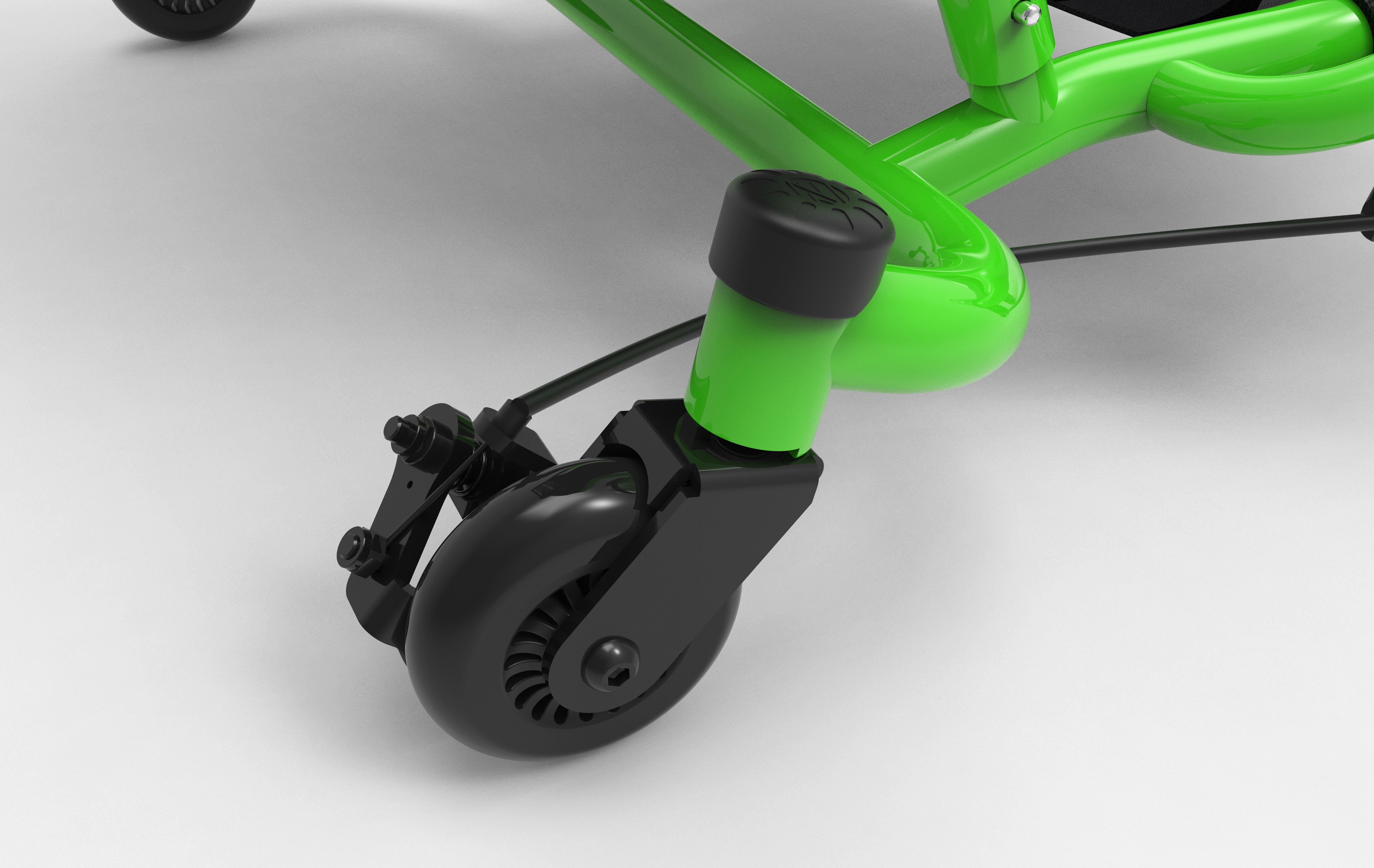 ezyroller-spinner-pro-x-fahrzeug-lime-green image 5