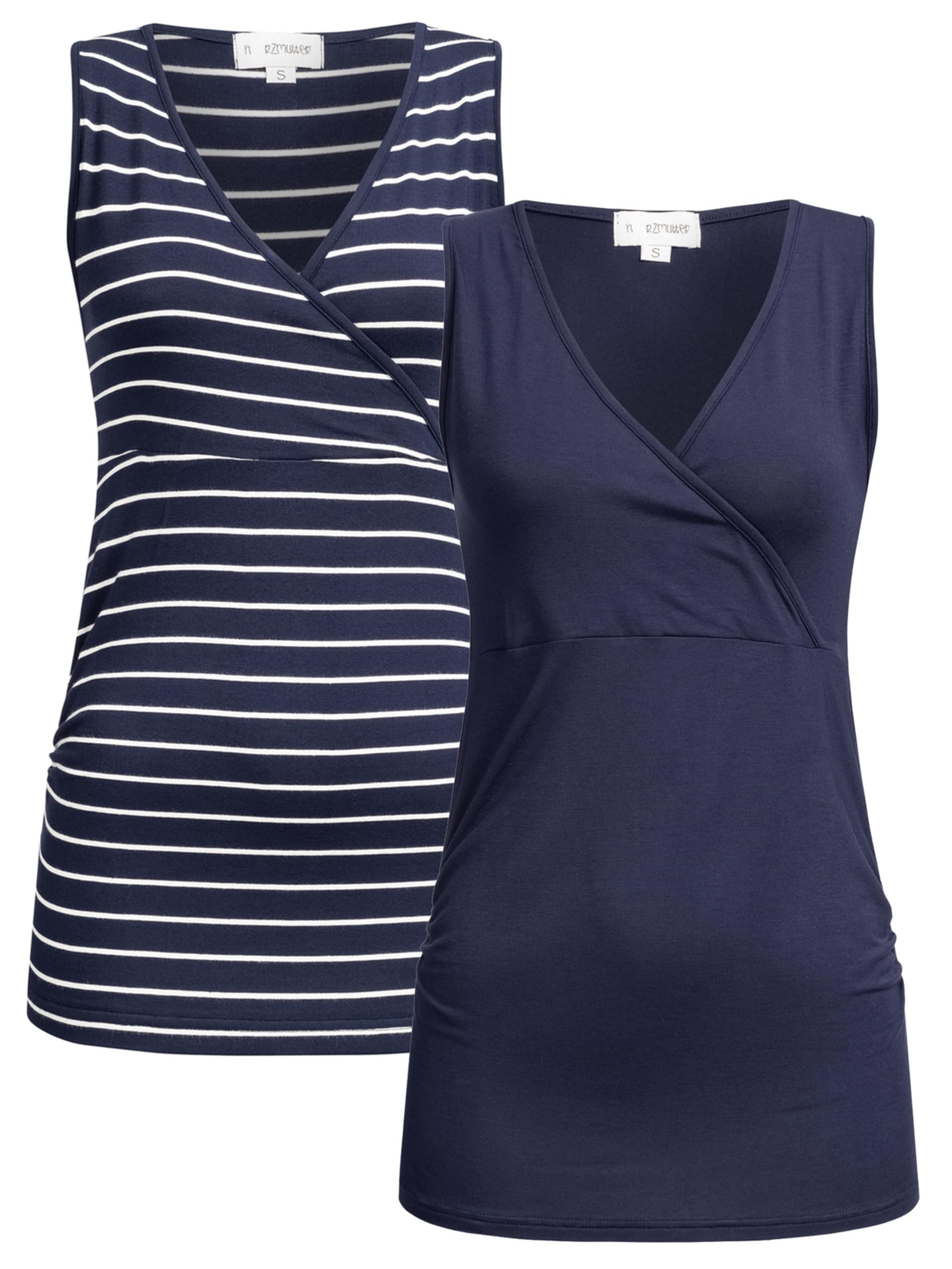 herzmutter-stilltop-6700-2er-umstandstop-oekotex-schwangerschaft image 1