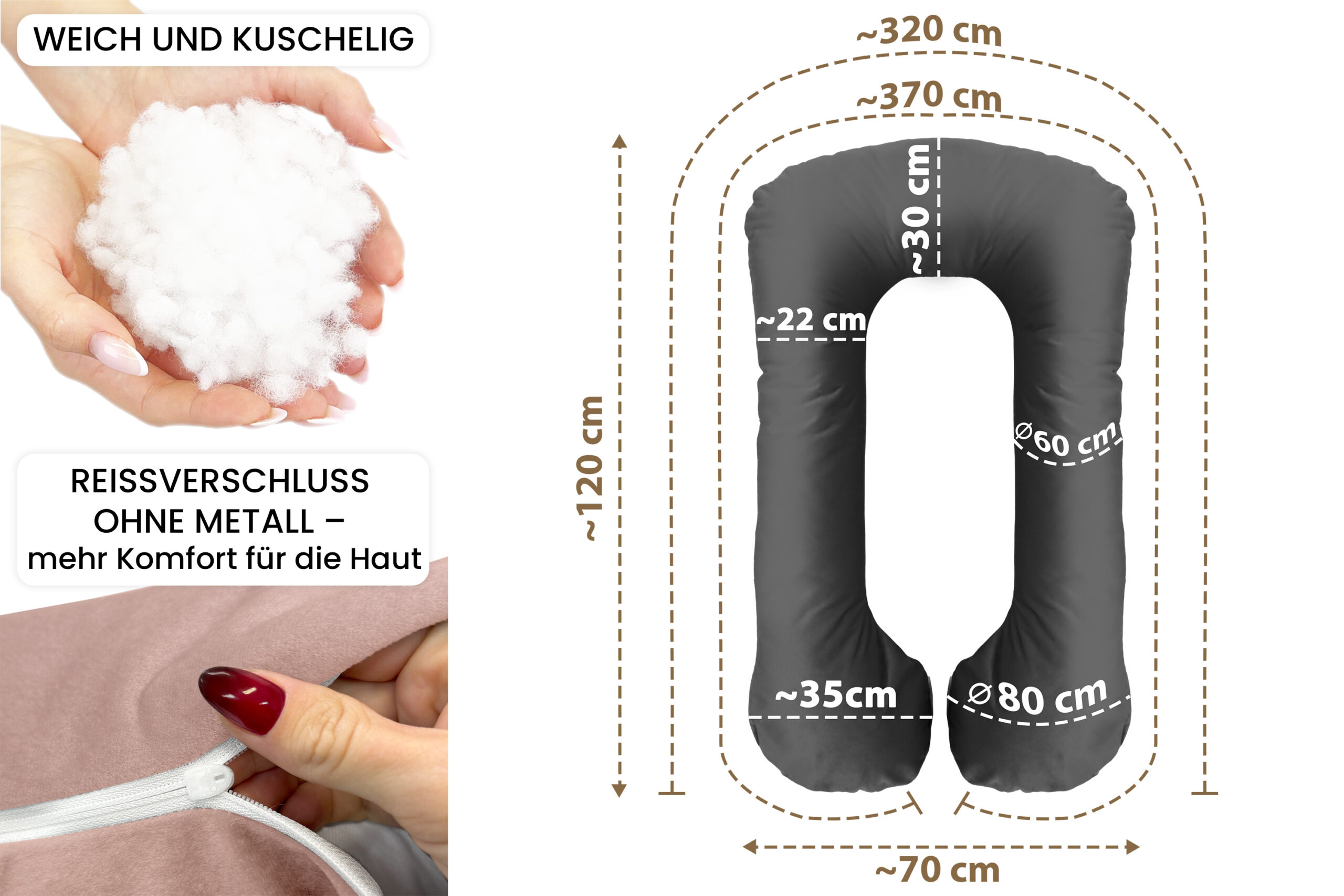 amilian-seitenschl-ferkissen-xxl-j-form-120x70-cm-stillkissen-schwangerschaftski image 5