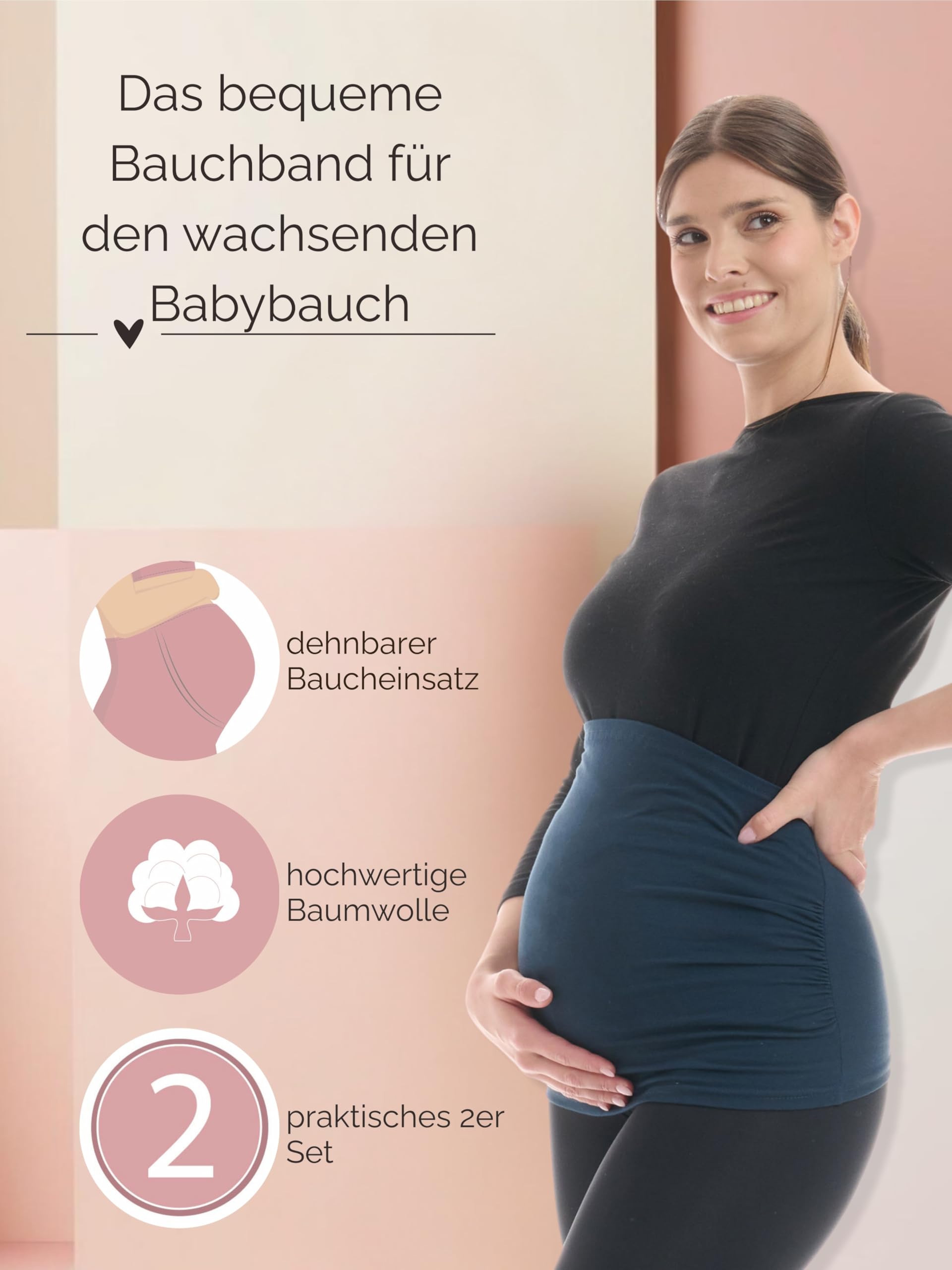 herzmutter-bauchband-6000-schwangerschaft-baumwolle-r-ckenw-rmer-2er-set-3 image 3