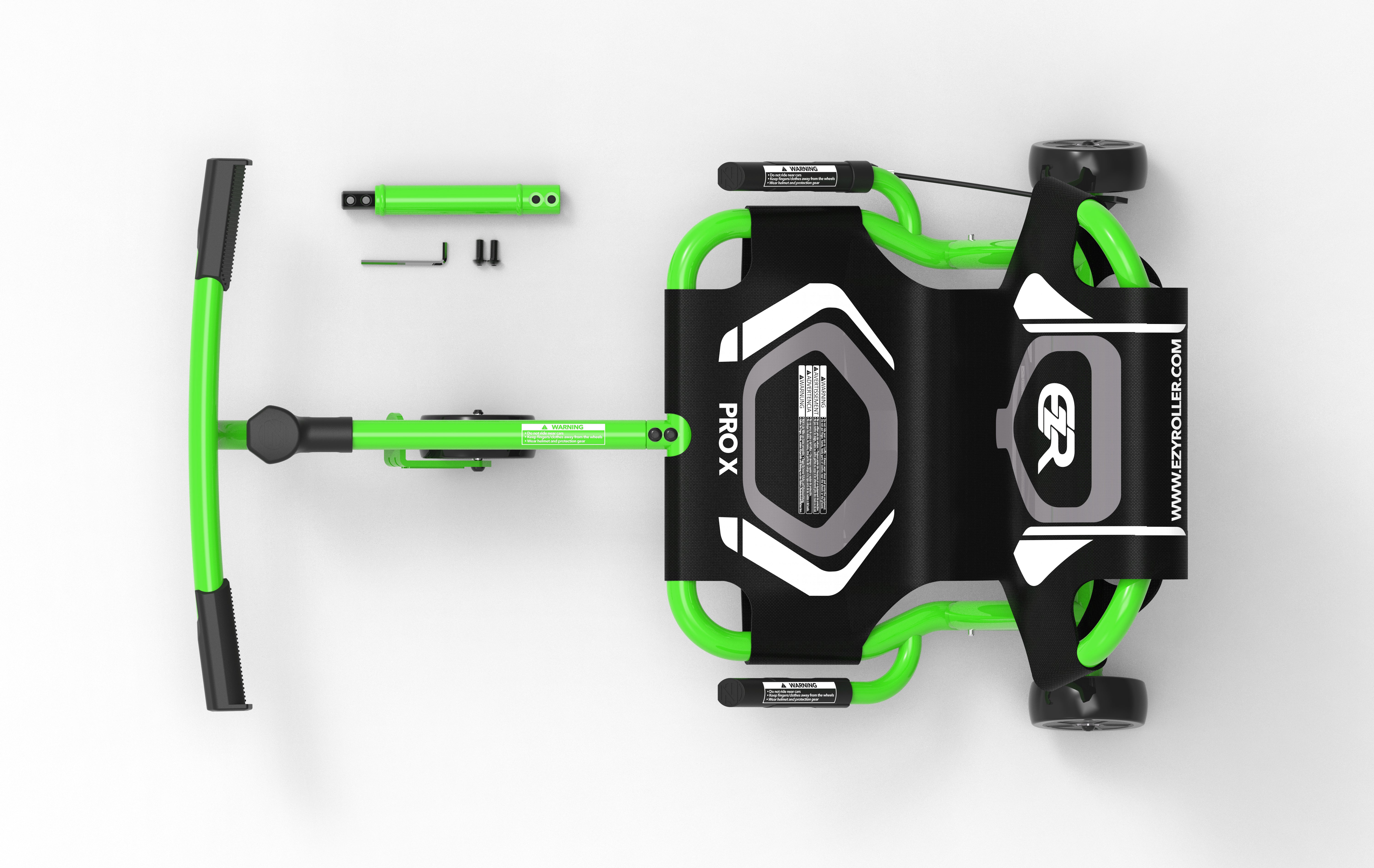 ezyroller-pro-x-dreirad-lime-green-f-r-teens-und-erwachsene image 4