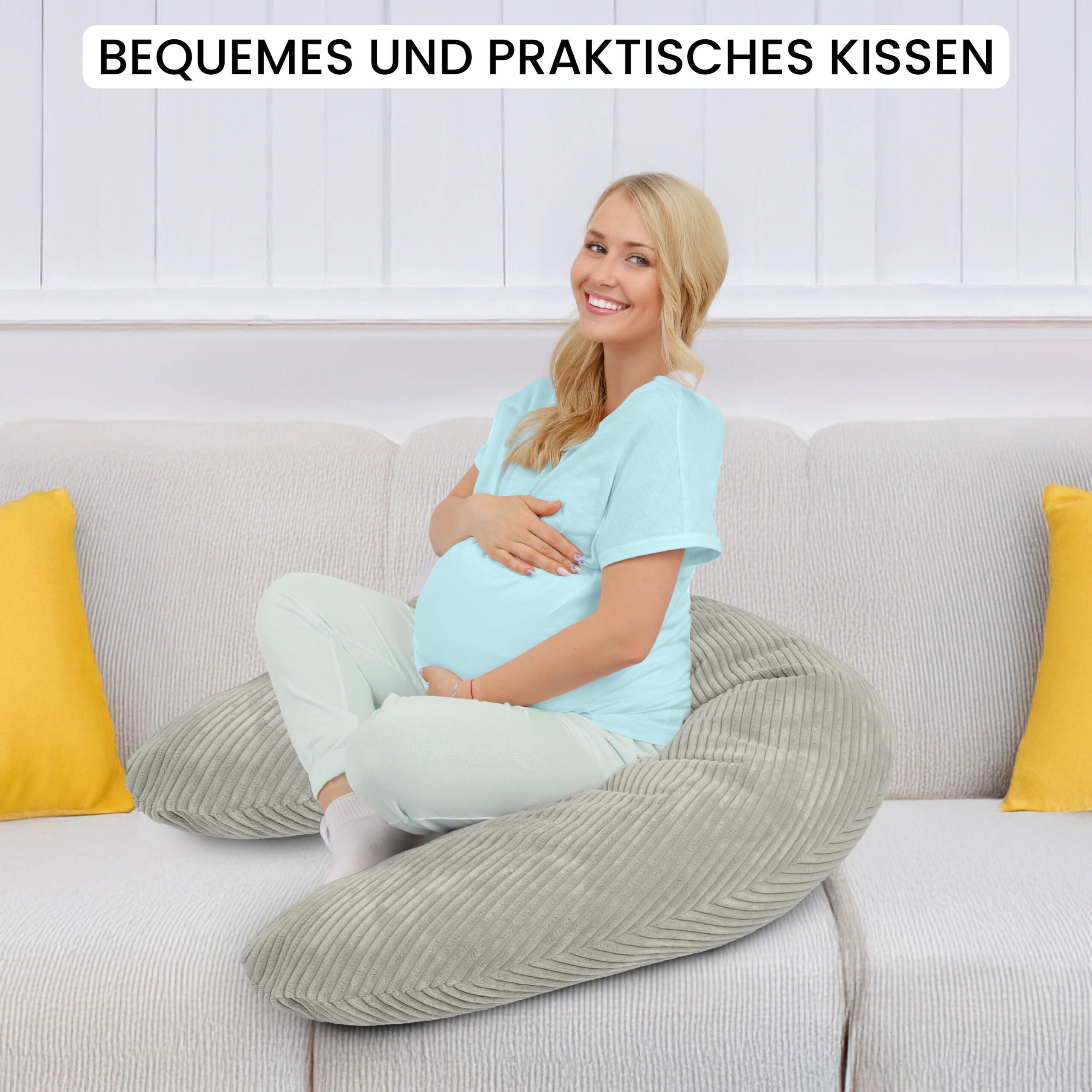 amilian-stillkissen-xxl-170-cm-u-form-schwangerschaftskissen-mit-bezug image 3