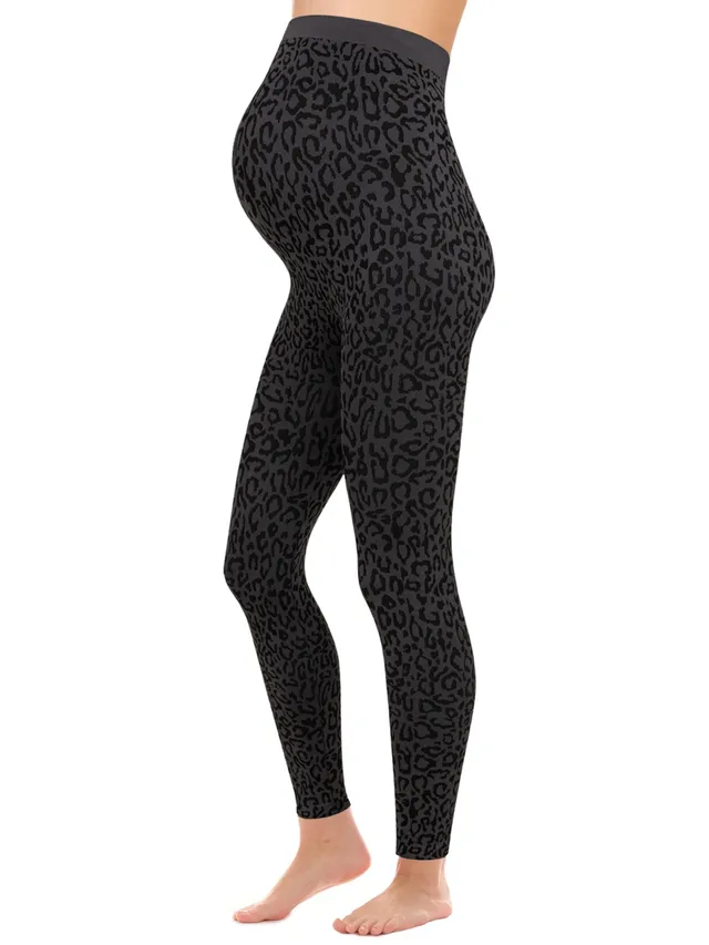 herzmutter-umstandsleggings-leo-print-1950-high-waist-blickdicht image 1