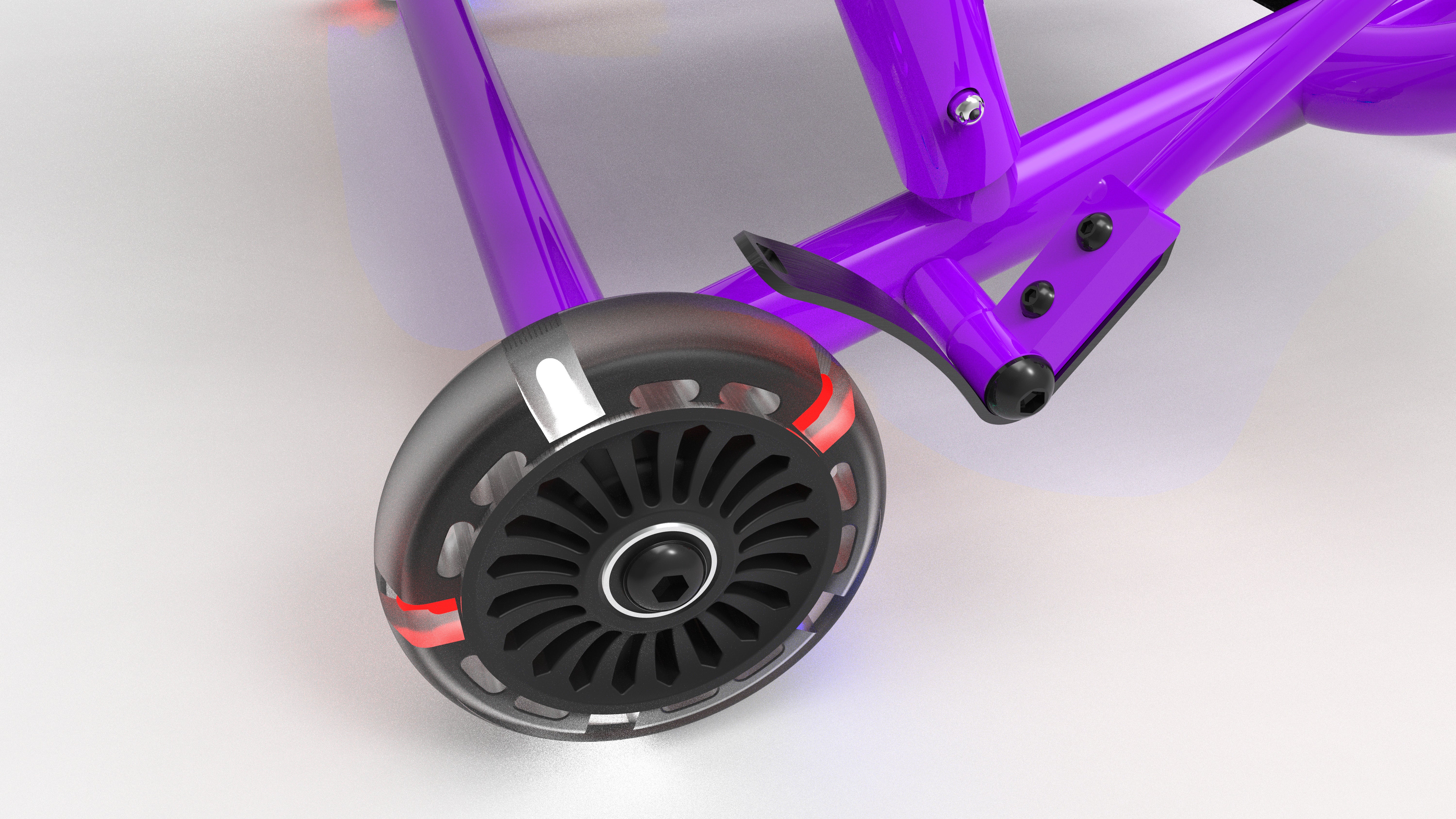 ezyroller-classic-purple-led-limited-edition-mit-leuchtr-dern image 2