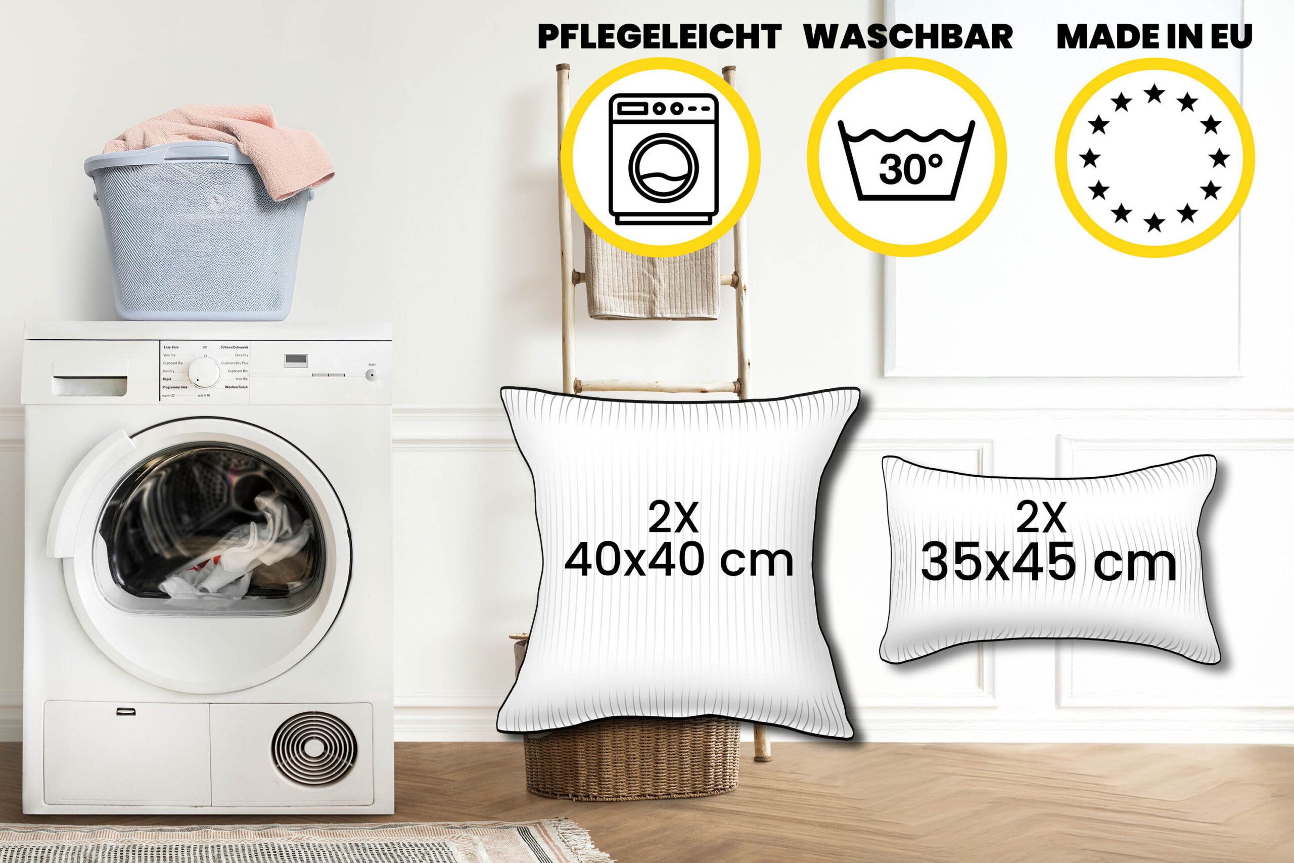 amilian-dekokissen-4er-set-cord-optik-2x-40x40-2x-35x45-cm-mit-f-llung image 3