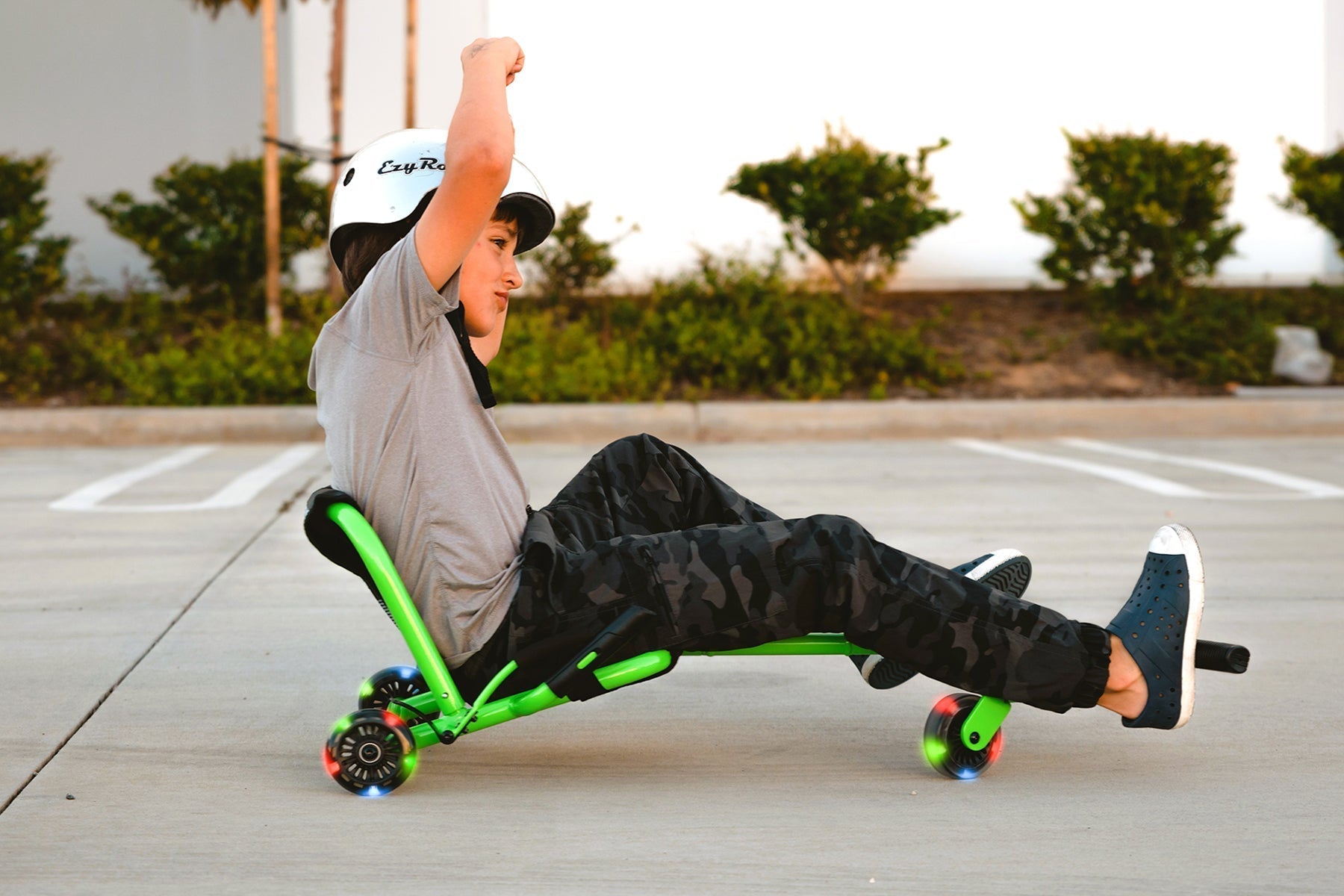 ezyroller-classic-green-led-limited-edition-mit-leuchtr-dern image 2