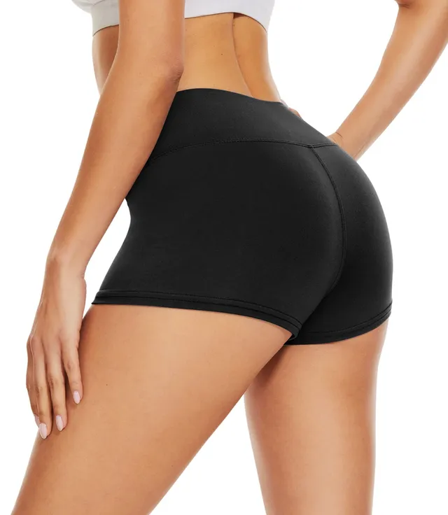 ddobb-radlerhose-damen-kurz-high-waist-blickdicht-sportshorts-boxershorts image 1
