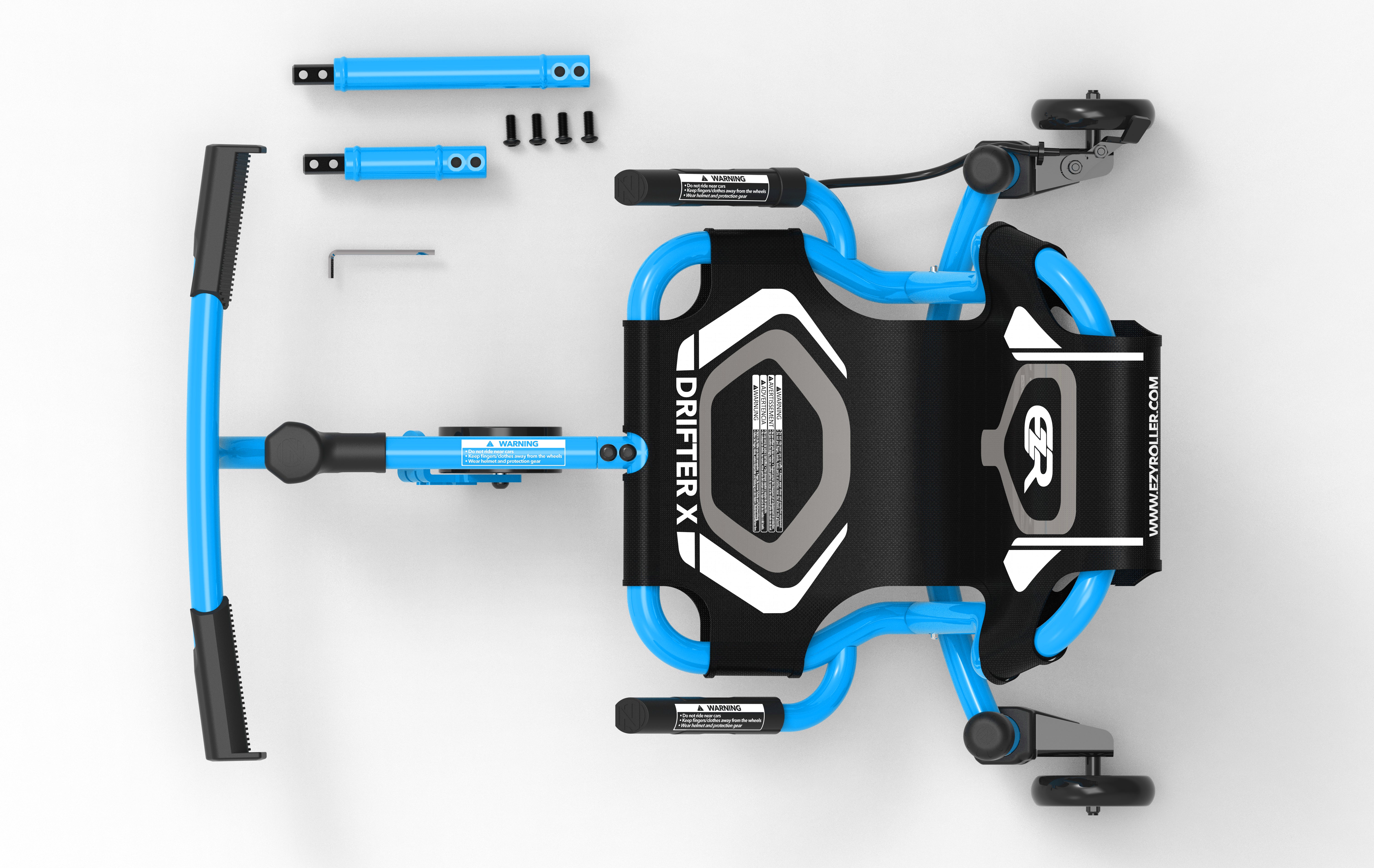 ezyroller-drifter-x-blue-drift-trike image 5