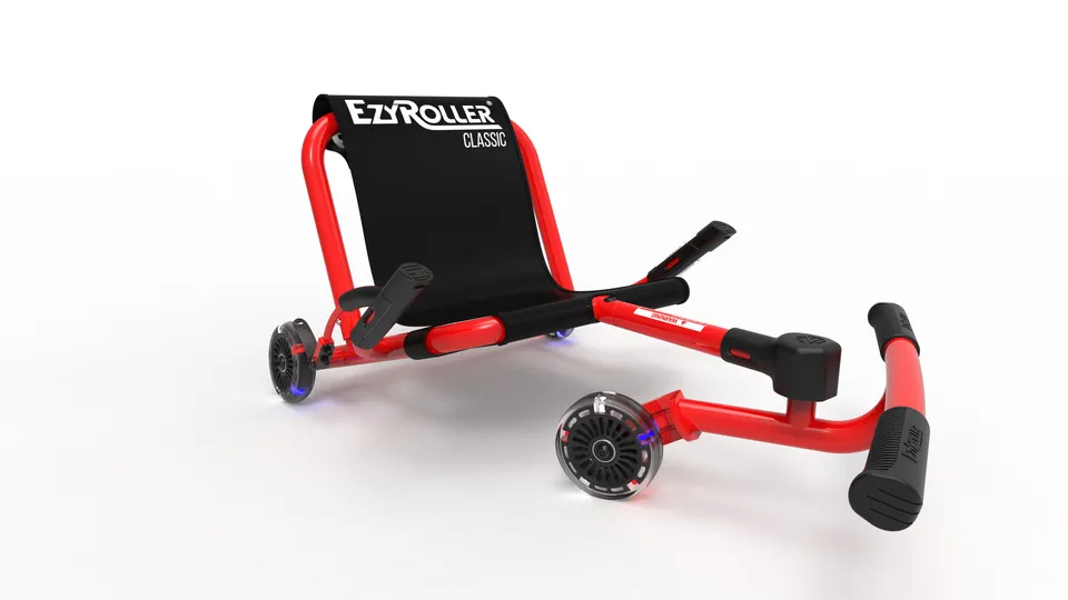 ezyroller-classic-red-led-limited-edition-mit-leuchtr-dern image 1