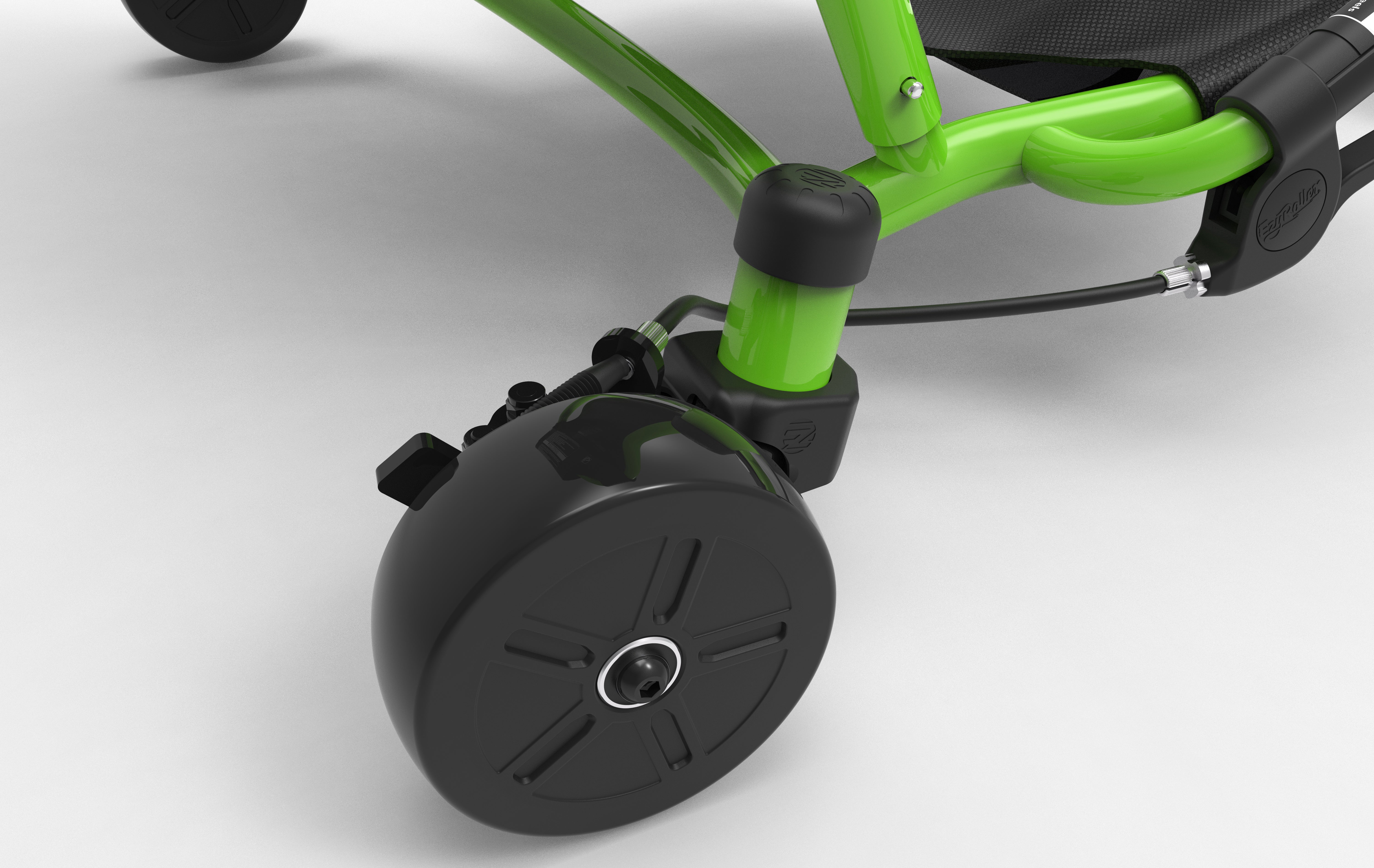 ezyroller-drifter-pro-x-lime-green-drift-kart-xl image 3