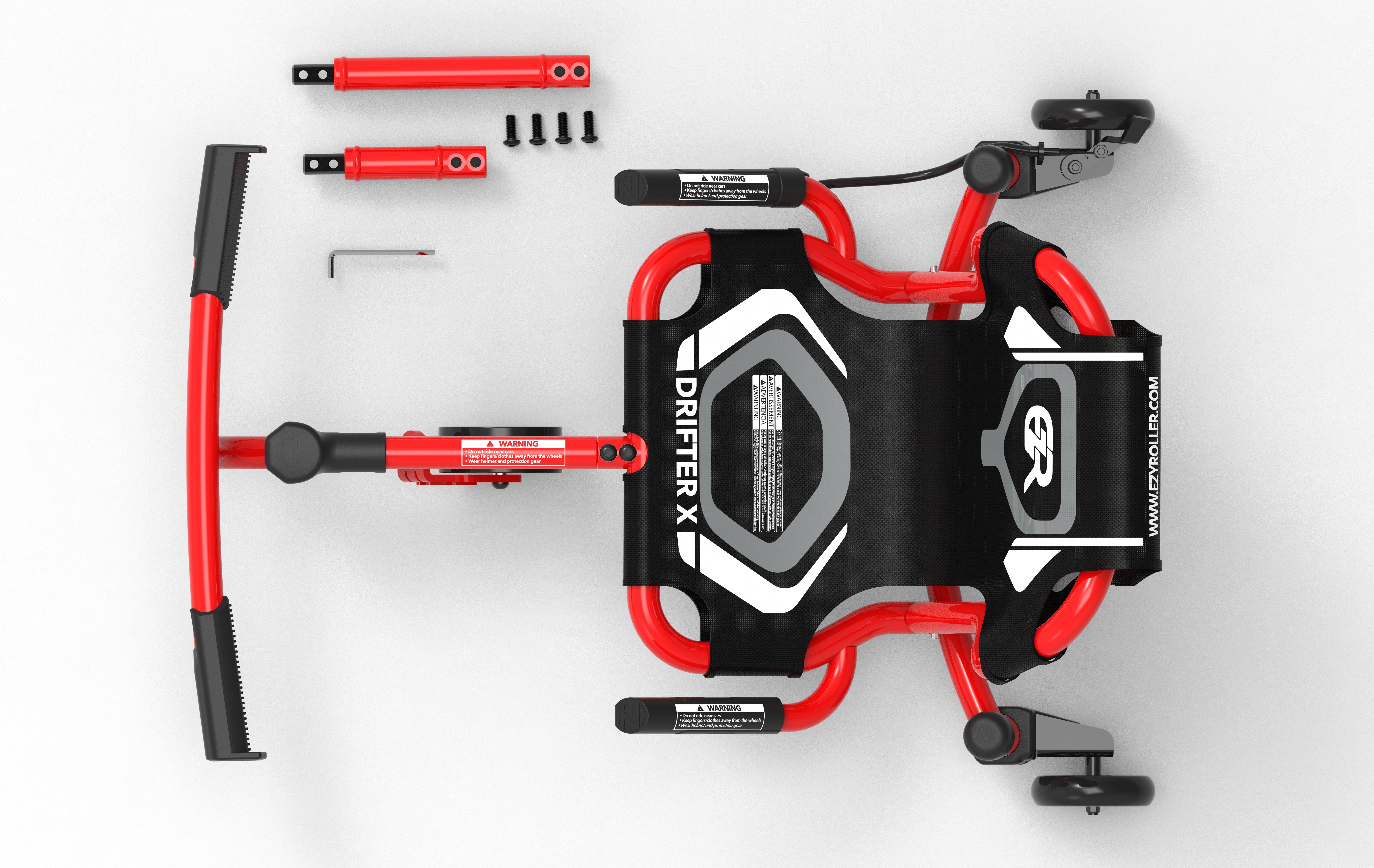 ezyroller-drifter-x-bravo-red-drift-fahrzeug image 5