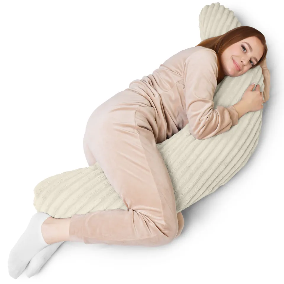 amilian-stillkissen-xxl-170-cm-u-form-schwangerschaftskissen-mit-bezug-2 image 1