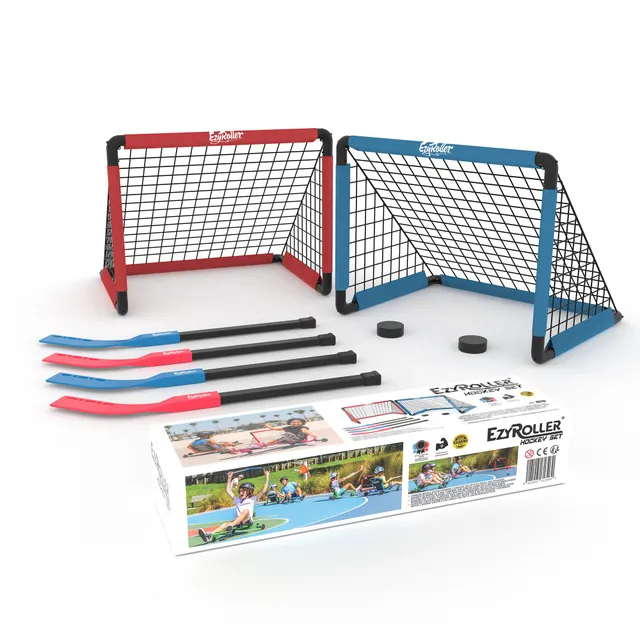 ezyroller-hockey-set-outdoor-spielset-mit-2-toren image 1