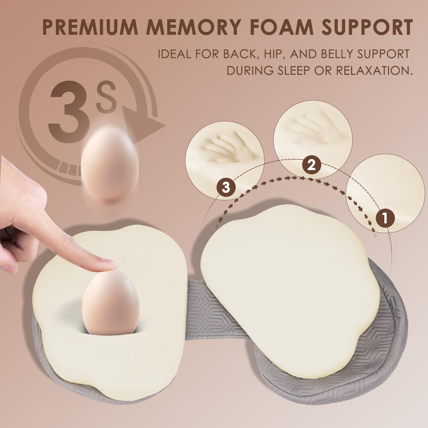 chilling-home-schwangerschaftskissen-wedge-memory-foam-kompaktes-seitenschl-ferk image 3