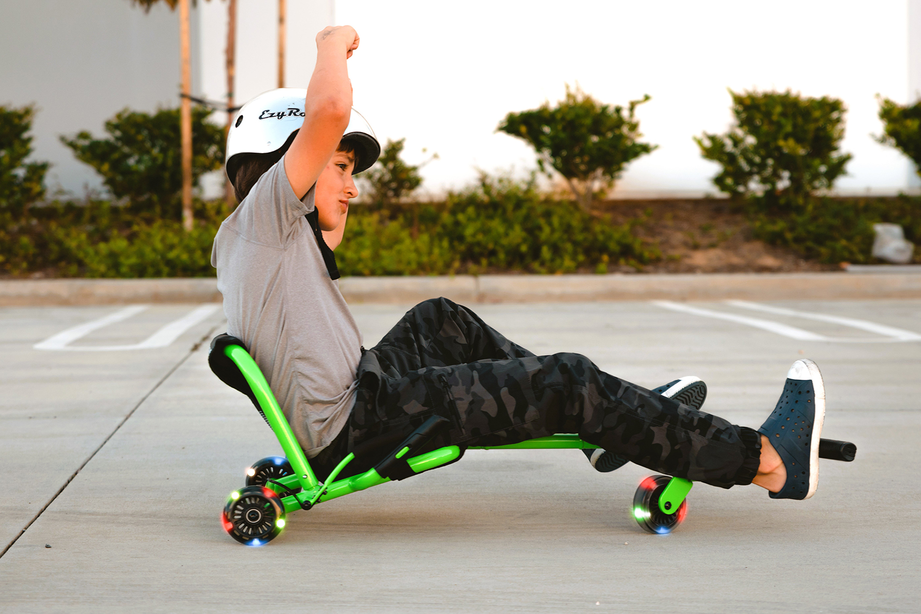 ezyroller-classic-blue-led-limited-edition-dreirad image 5