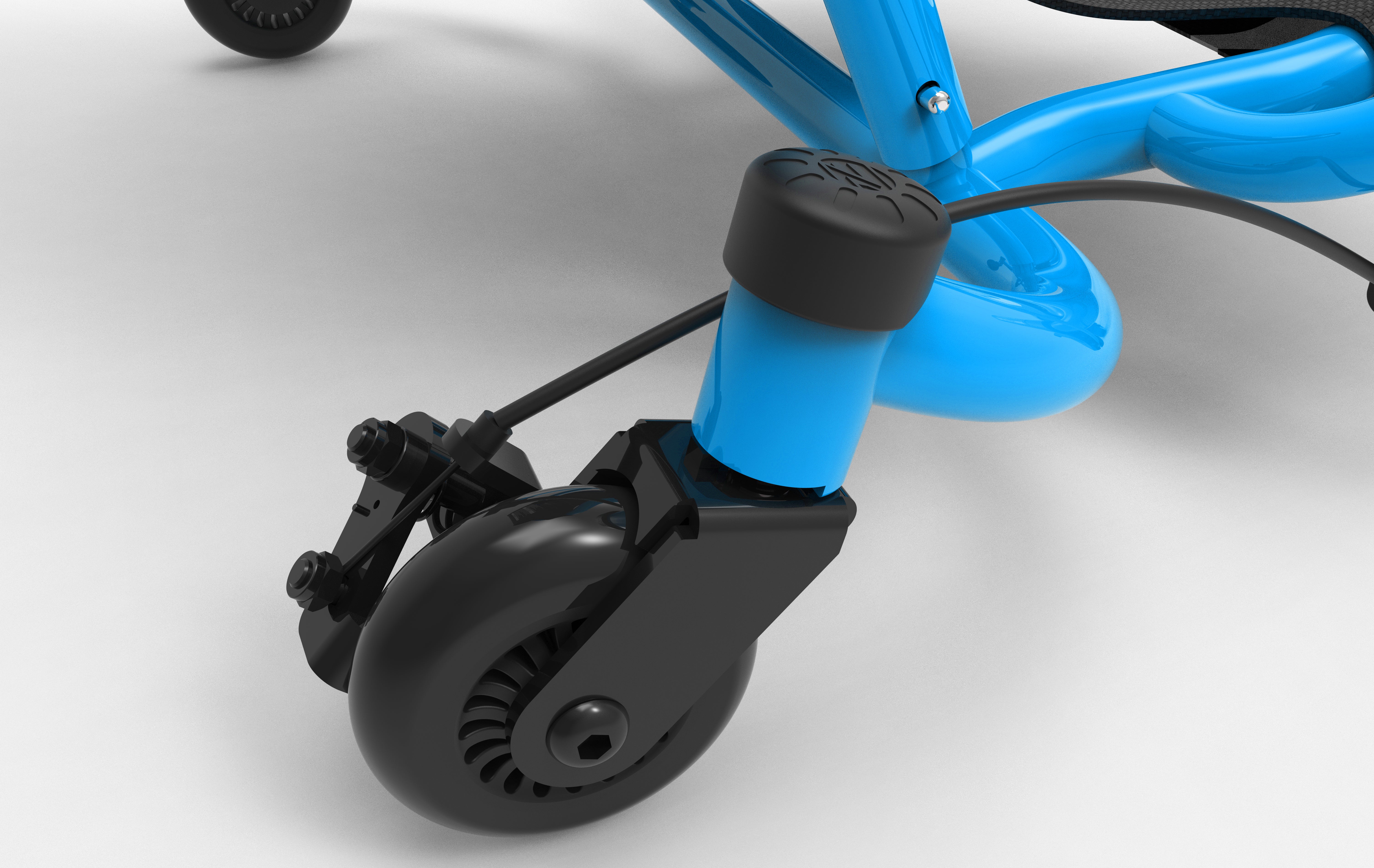 ezyroller-spinner-aqua-blue-360-dreirad-roller image 2