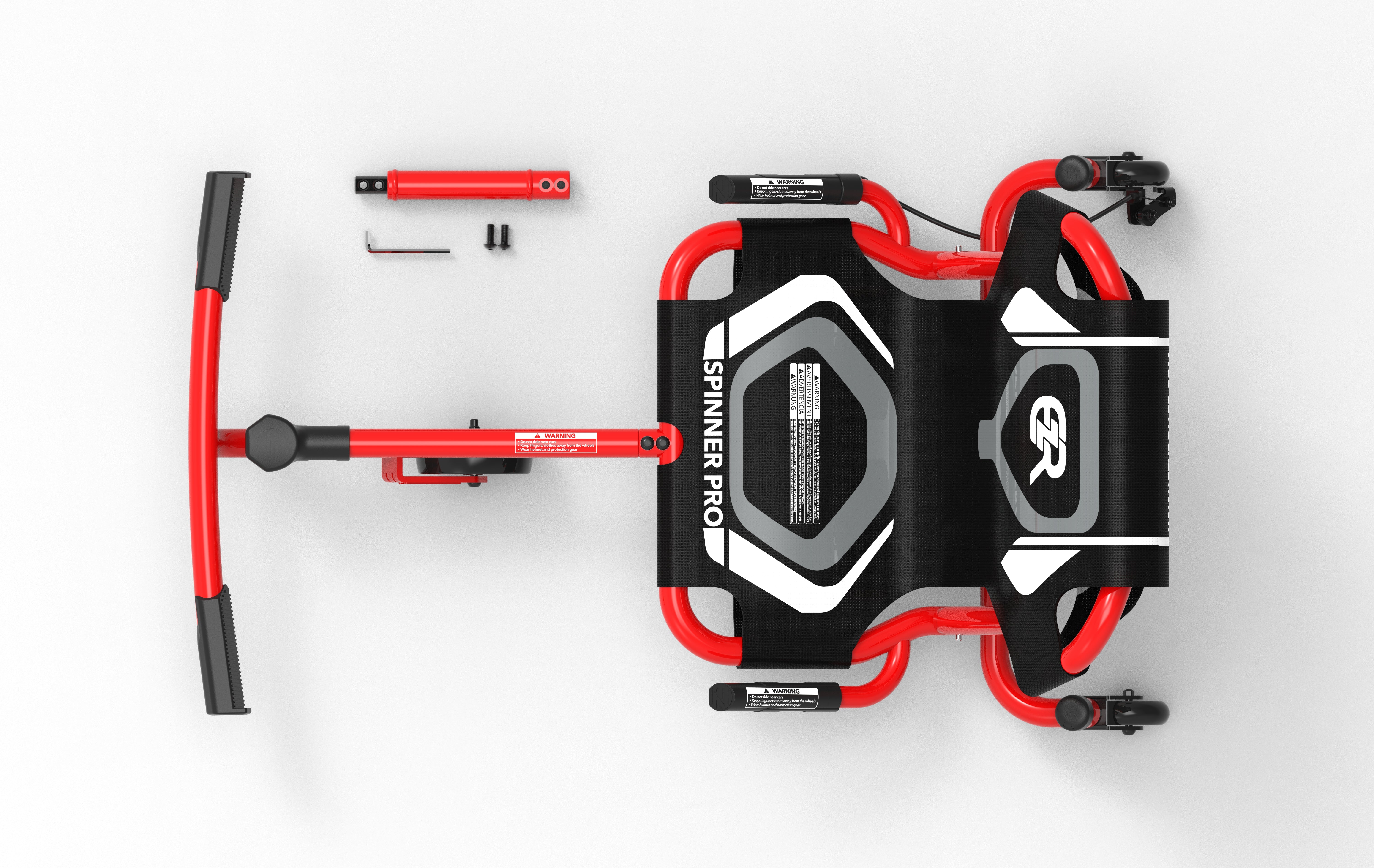 ezyroller-spinner-pro-x-red-kinder-fahrzeug image 3