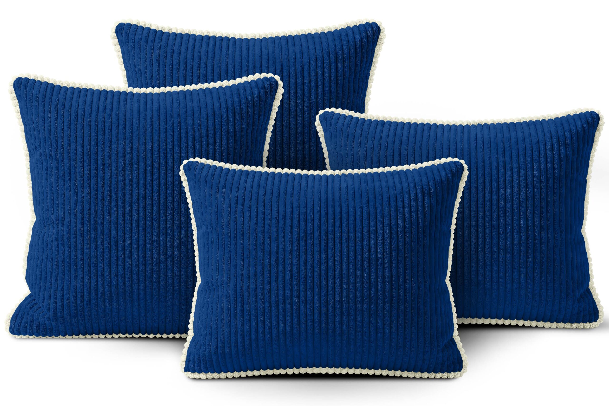 amilian-dekokissen-4er-set-mit-f-llung-35x45-40x40-cm-f-r-sofa-und-bett image 1