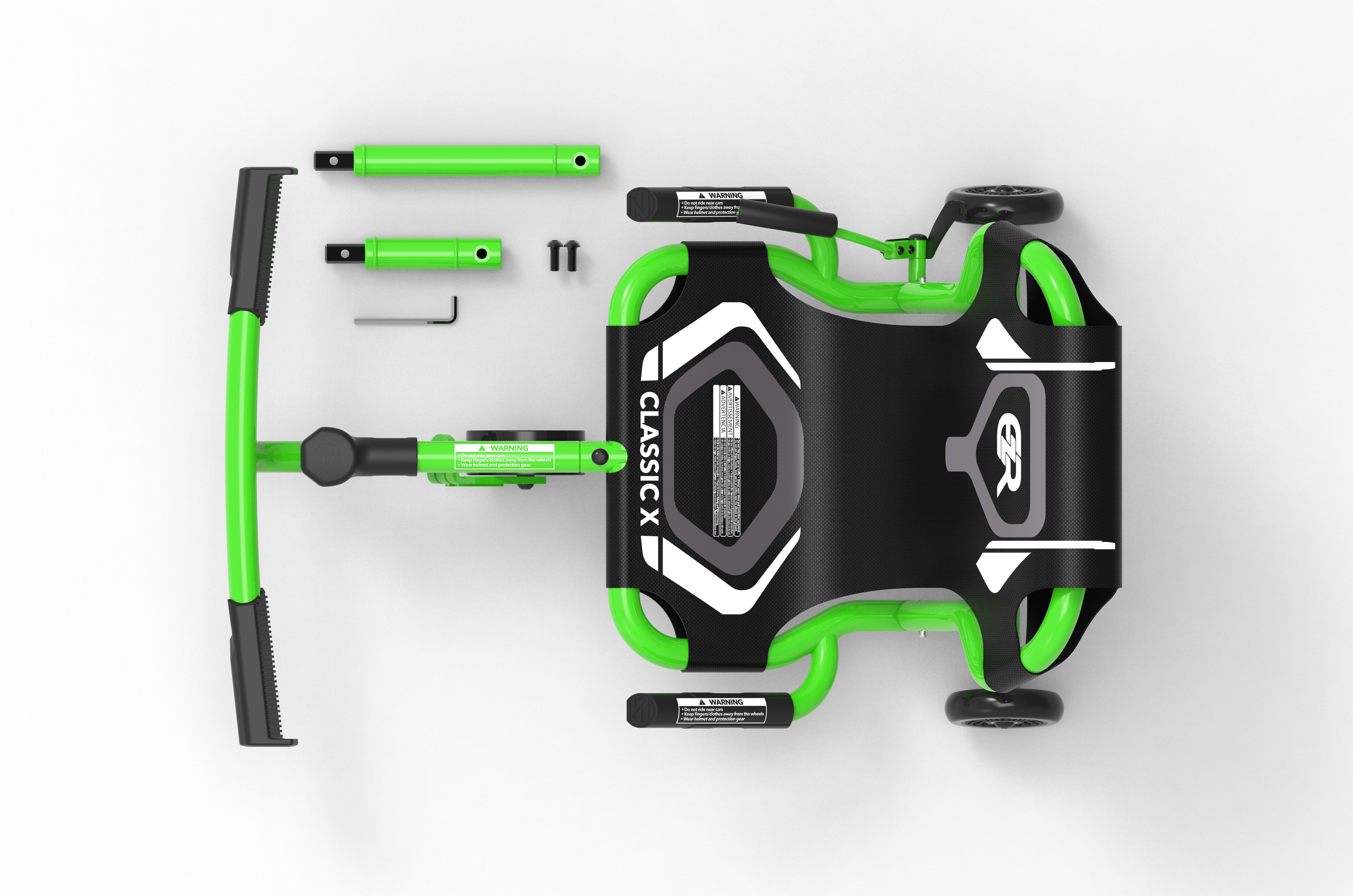 ezyroller-classic-x-dreirad-lime-green image 4