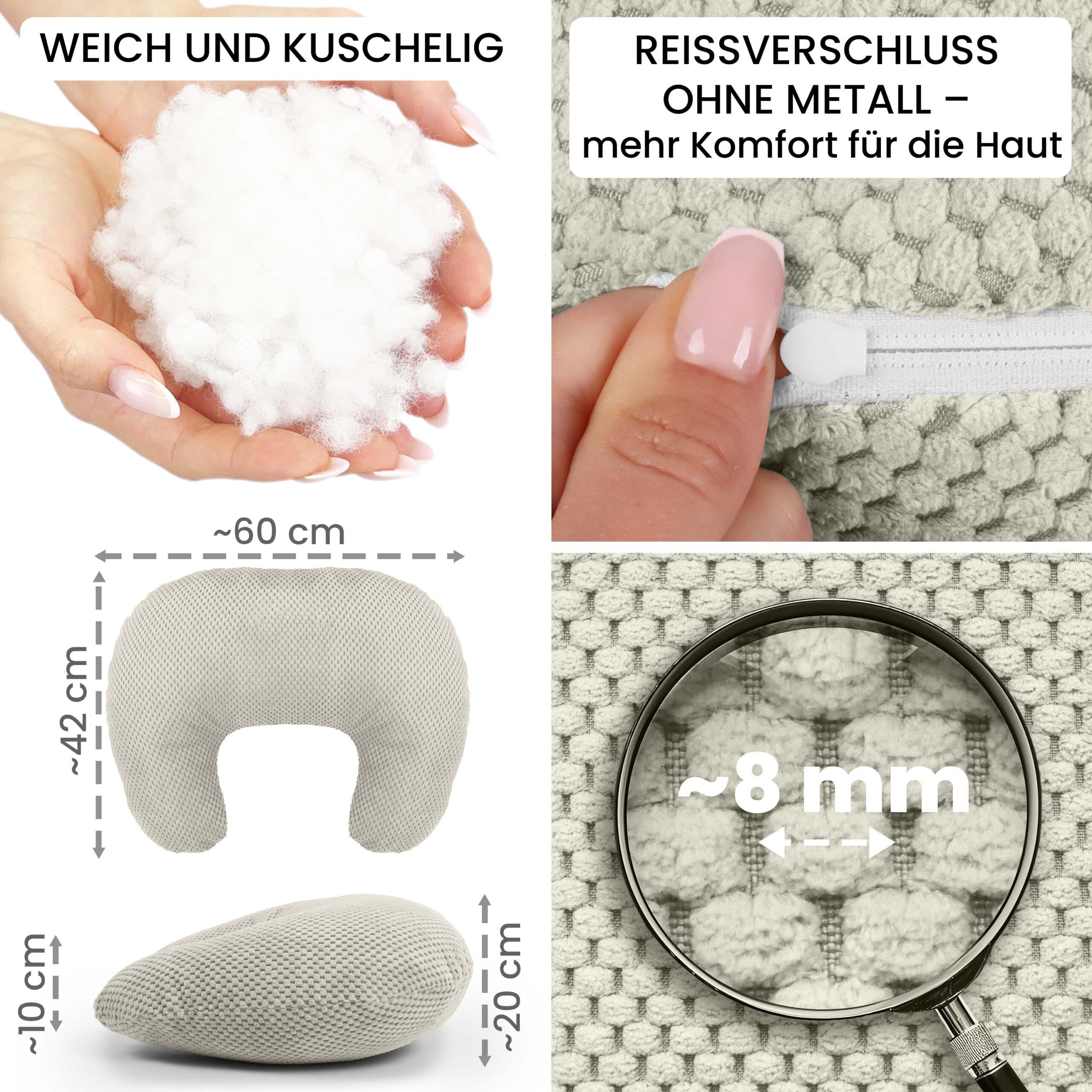 amilian-stillh-rnchen-klein-60x42-cm-stillkissen-mondkissen-schwangerschaft image 6