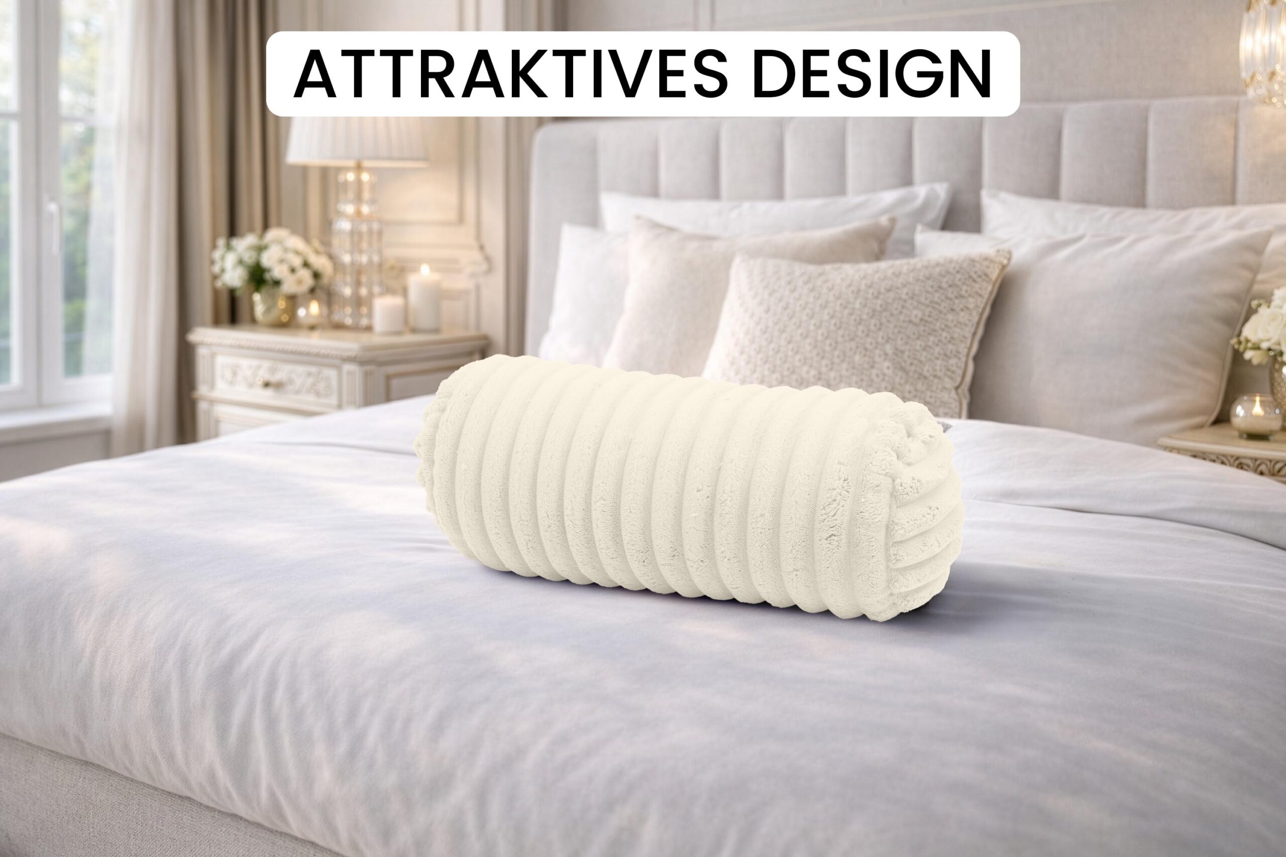 amilian-nackenrolle-40x15-cm-mit-bezug-kissenrolle-rund-f-r-bett-sofa image 3