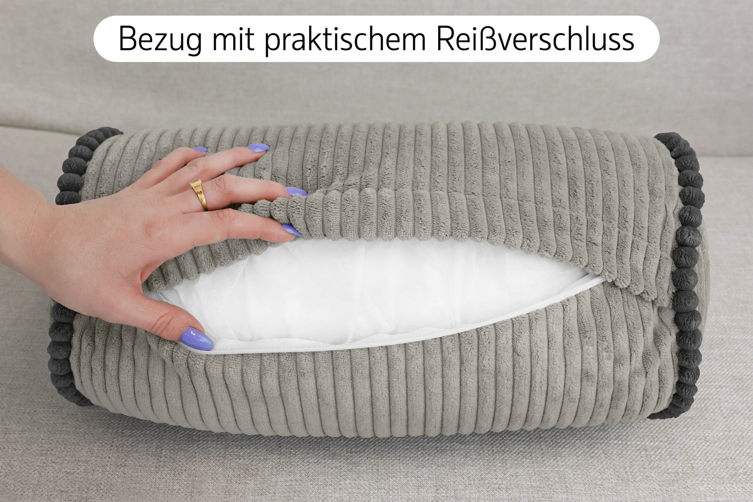 amilian-nackenrolle-15-40-cm-cord-optik-kissenrolle-mit-kontrastpaspel image 4